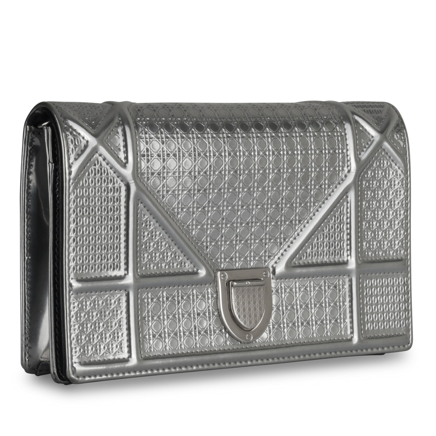 Dior Christian ama Woc Metallic Shoulder Bag Woc Metallic Shw