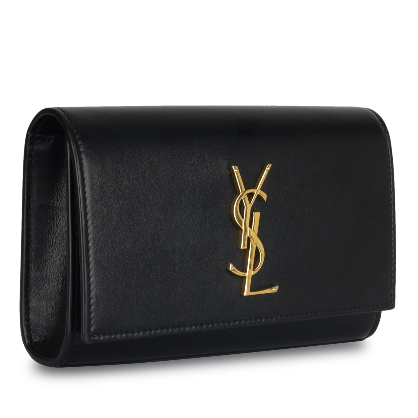 YSL Saint Laurent Kate Belt Bag Black Lambskin Ghw