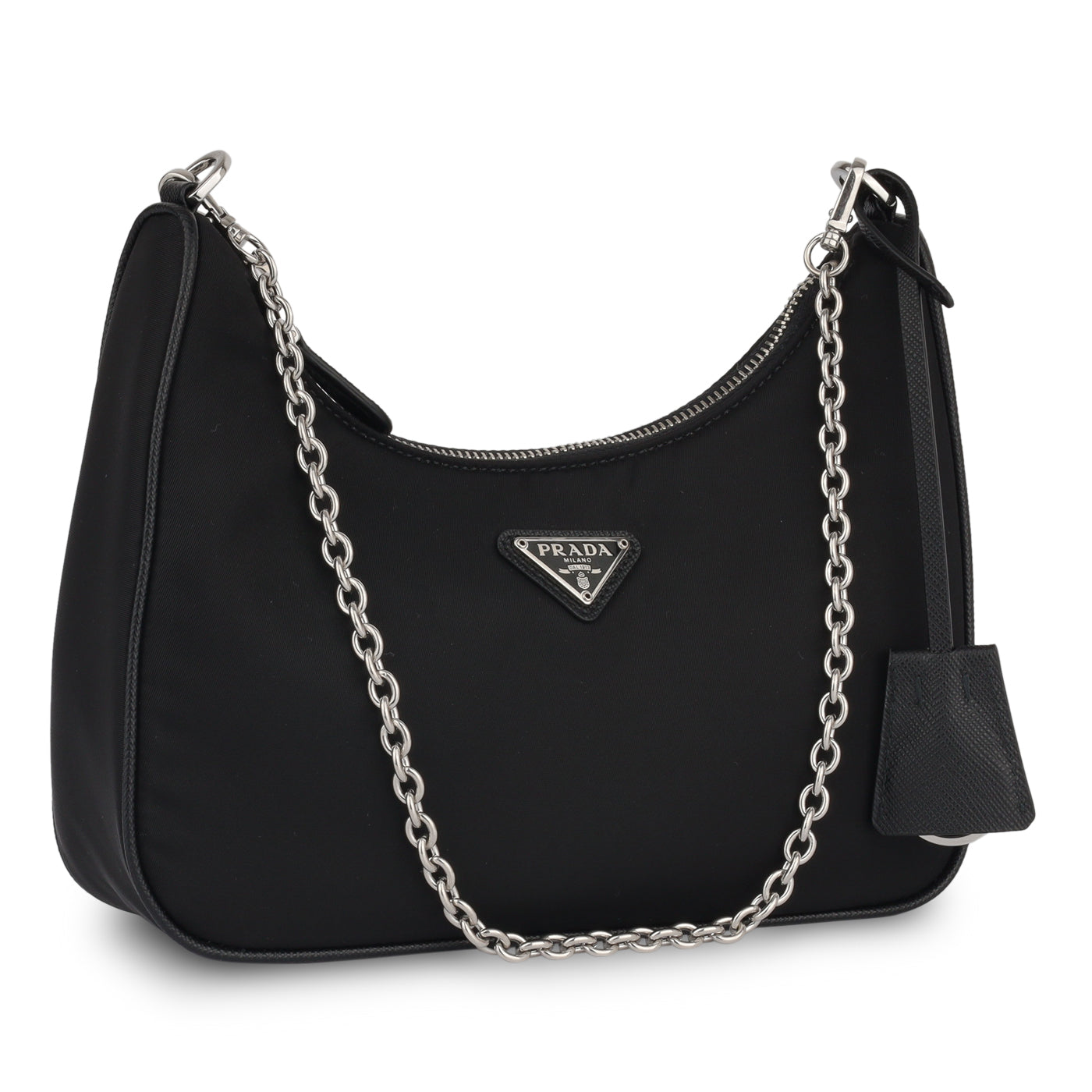Prada Re Edition Shoulder Bag Nylon Black Nylon Shw