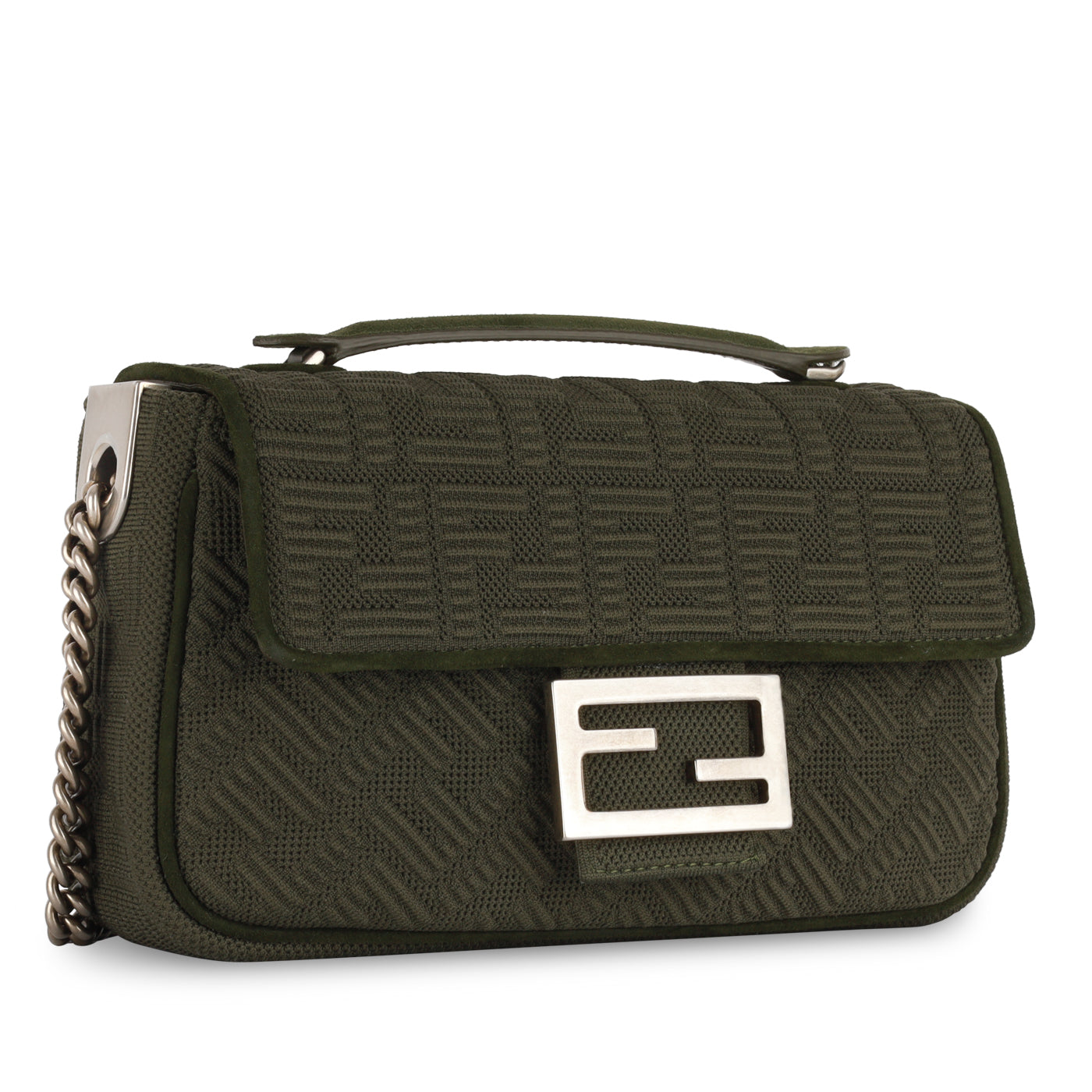 Fendi Baguette Midi Bag Chain Shoulder Bag