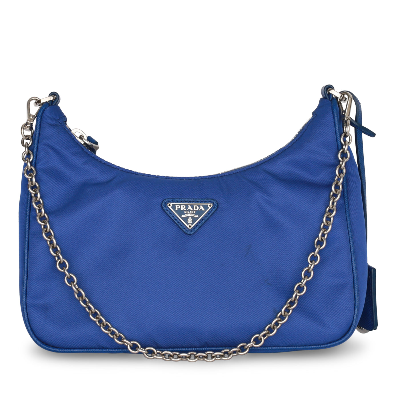 Prada Re Edition Shoulder Bag Nylon Cobalt Blue Shw