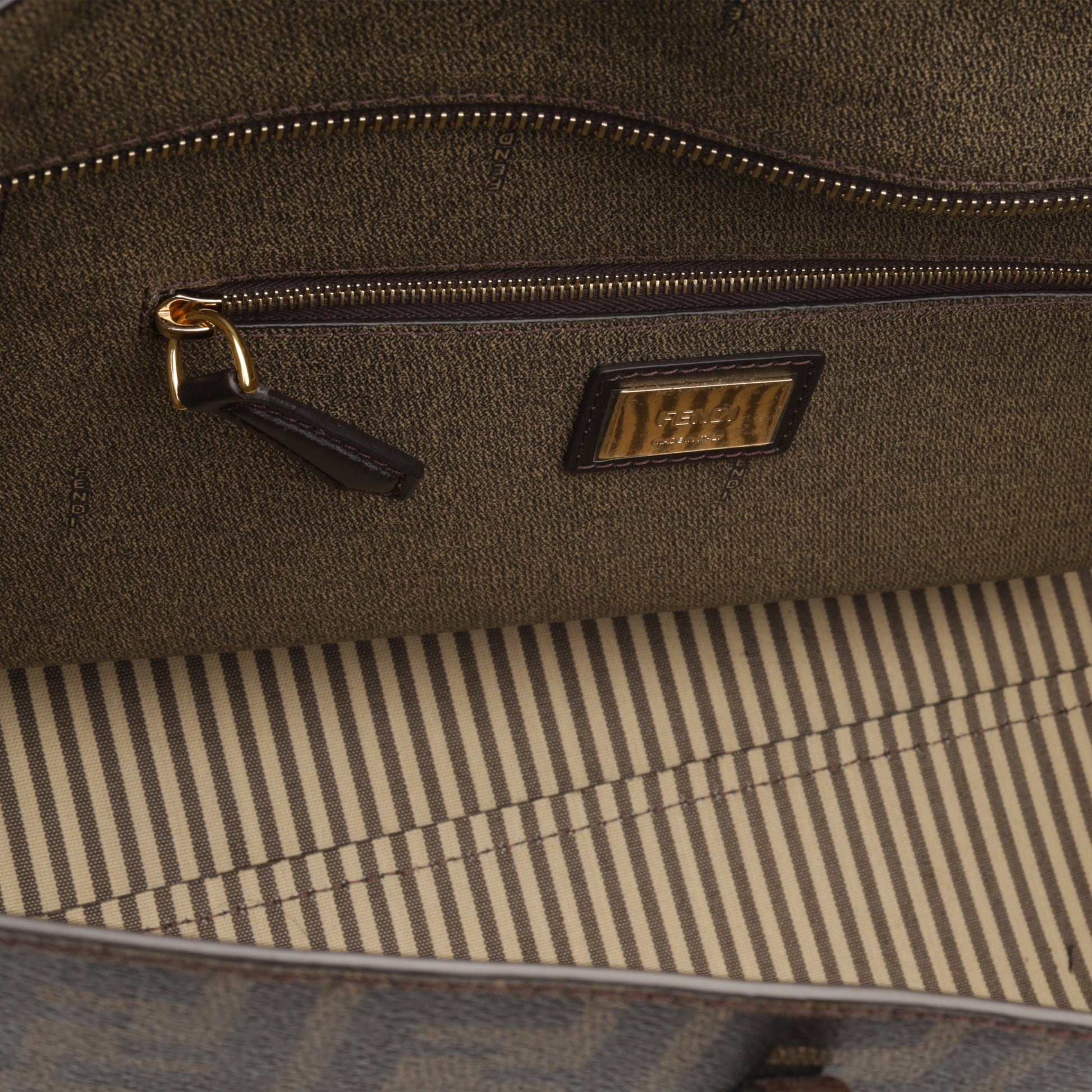 Fendi Roll Tote Shoulder Bag