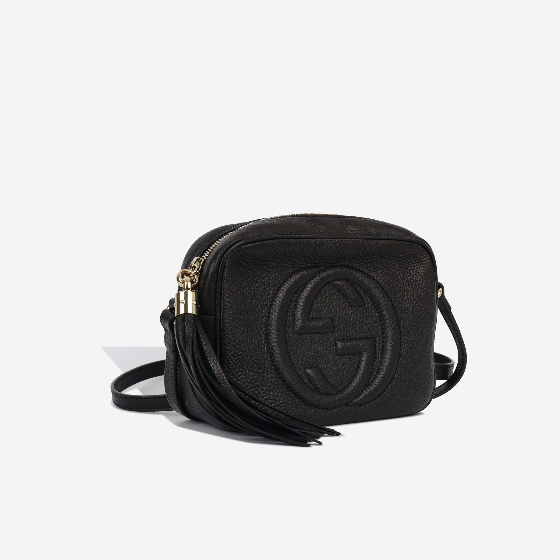 Gucci Soho Disco Crossbody Crossbody Bag Gold Hardware