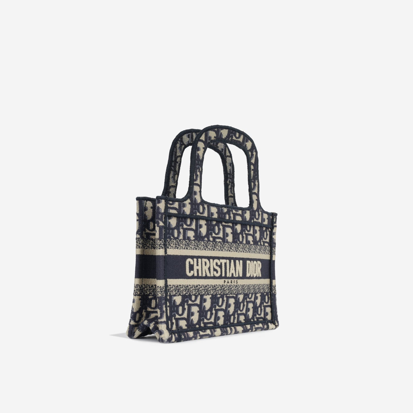 Dior Christian Book Tote Mini Tote Bag Oblique Embroidery 2019