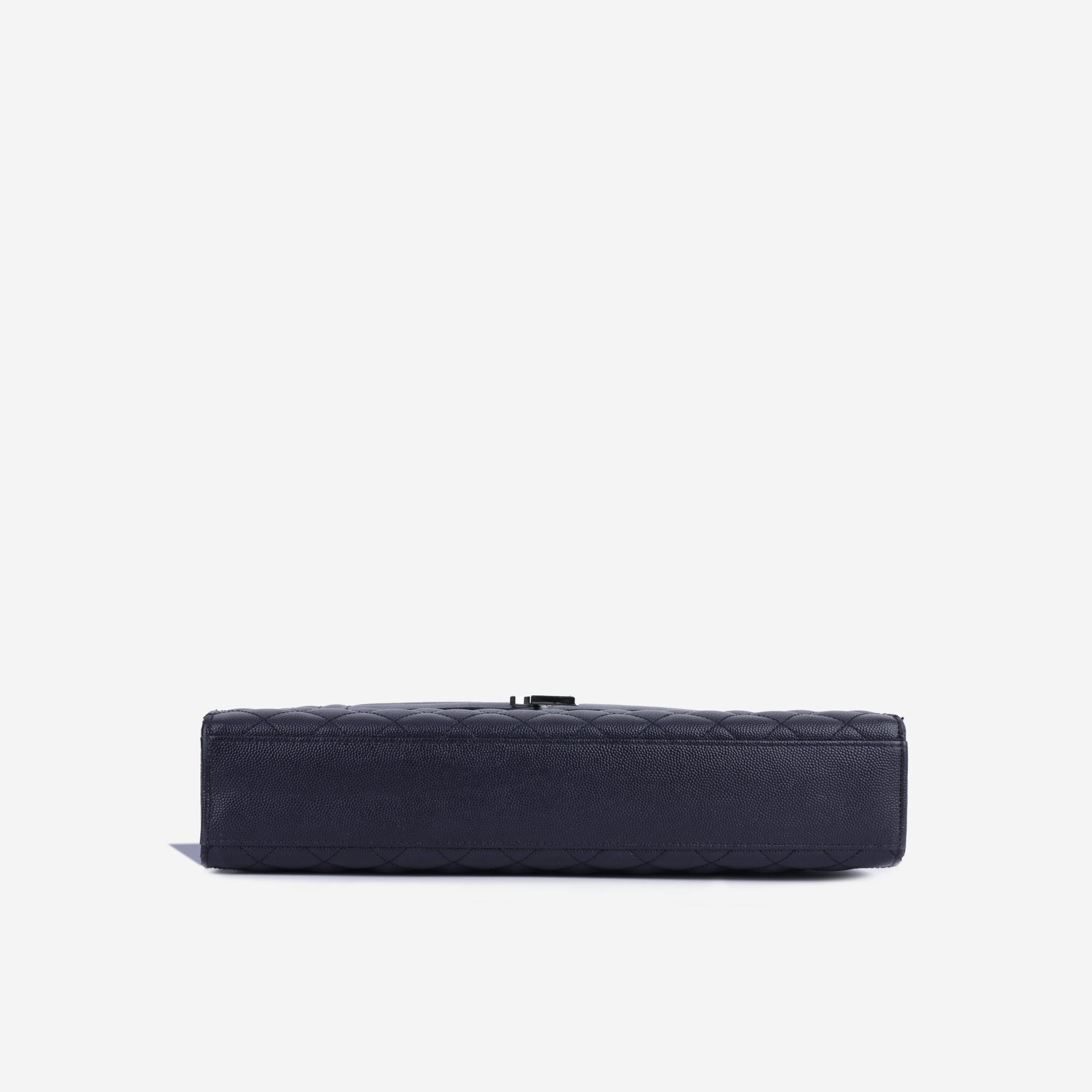 YSL Saint Laurent Envelope Bag Large Crossbody Bag Grained Calfskin Shw