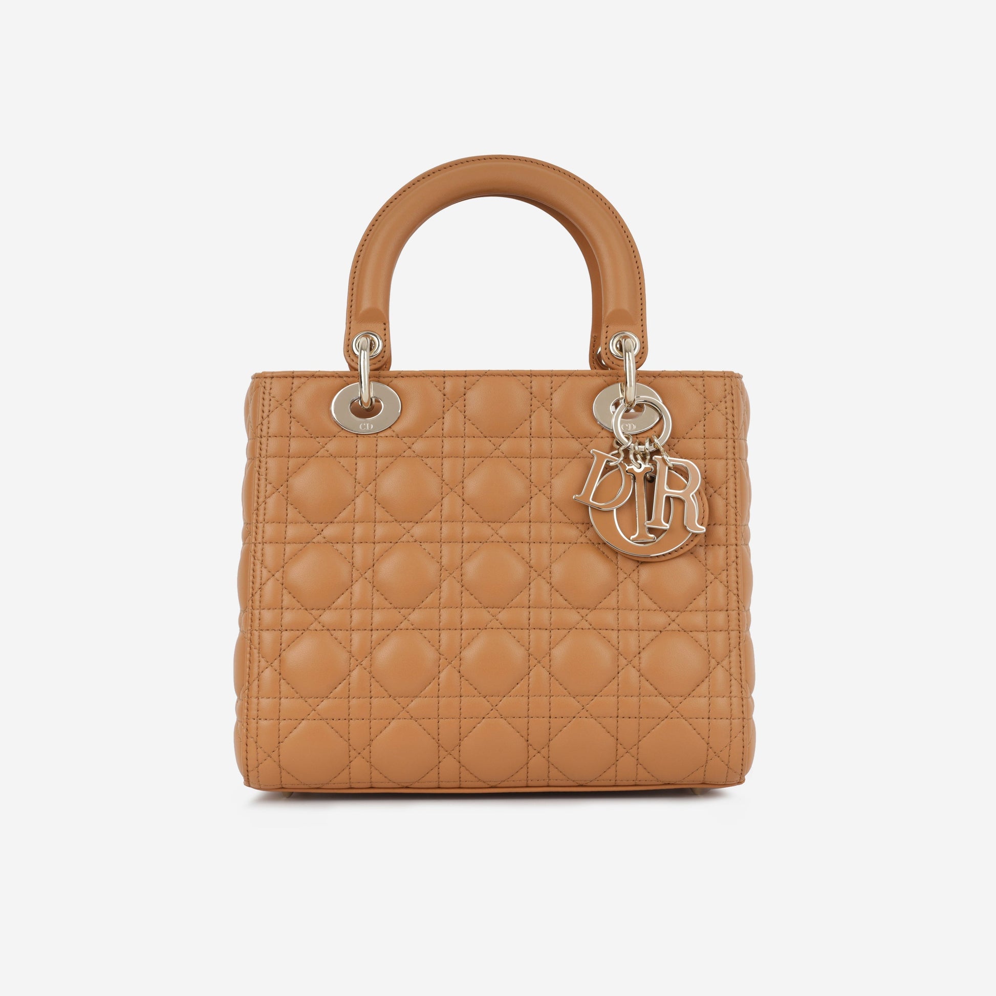 Dior Christian Lady Crossbody Bag Medium Cghw 2021 Excellent