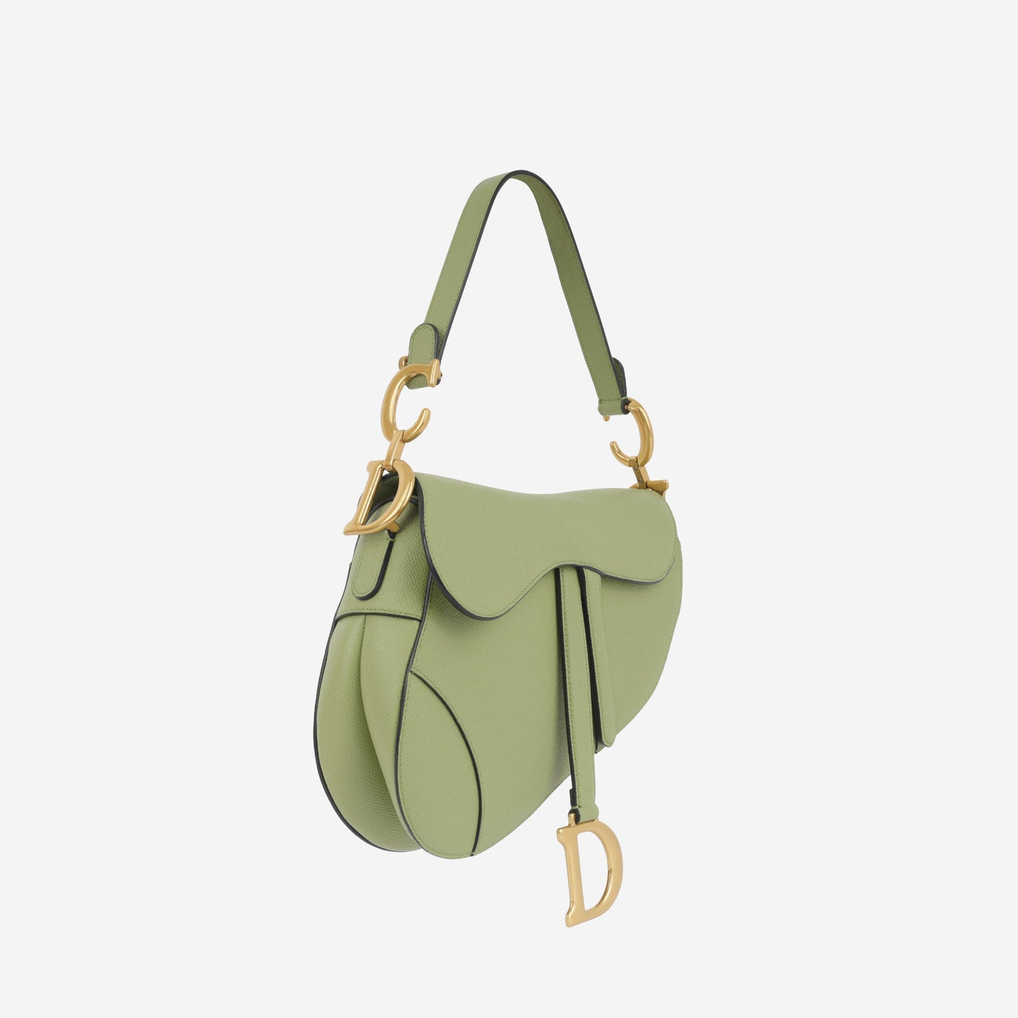 Dior Christian Saddle Bag Medium Shoulder Bag Leather Ghw 2023