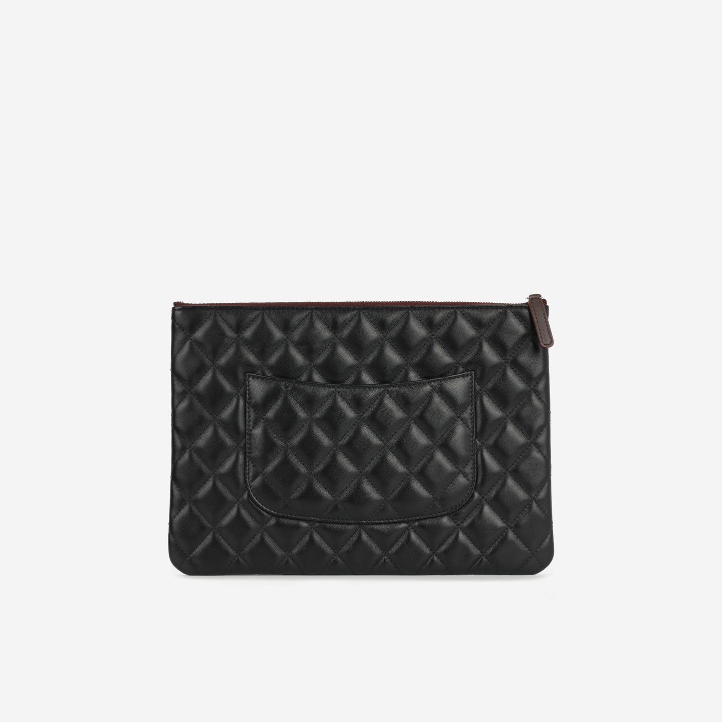 Chanel - Medium O Case - Black Lambskin CGHW - 2020 - Pristine