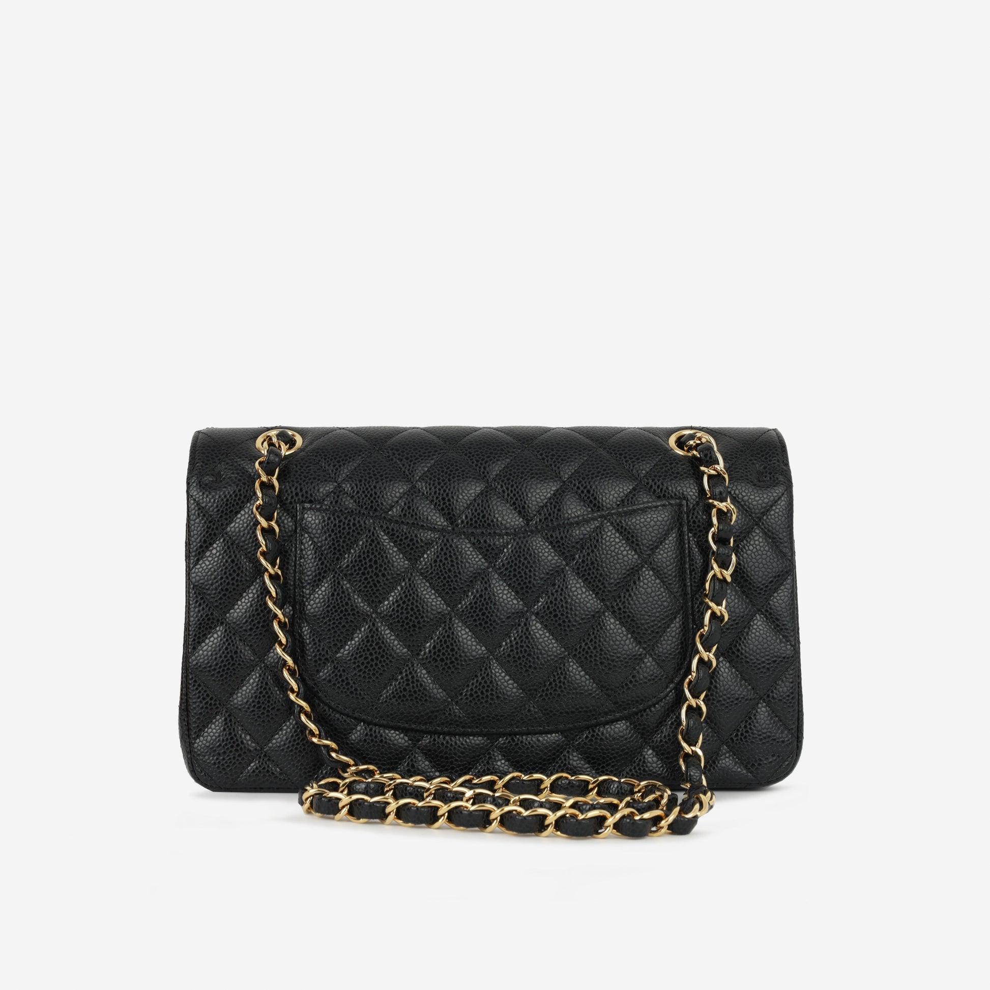 Chanel Medium Classic Flap Black Caviar | Gold Hardware (2022)