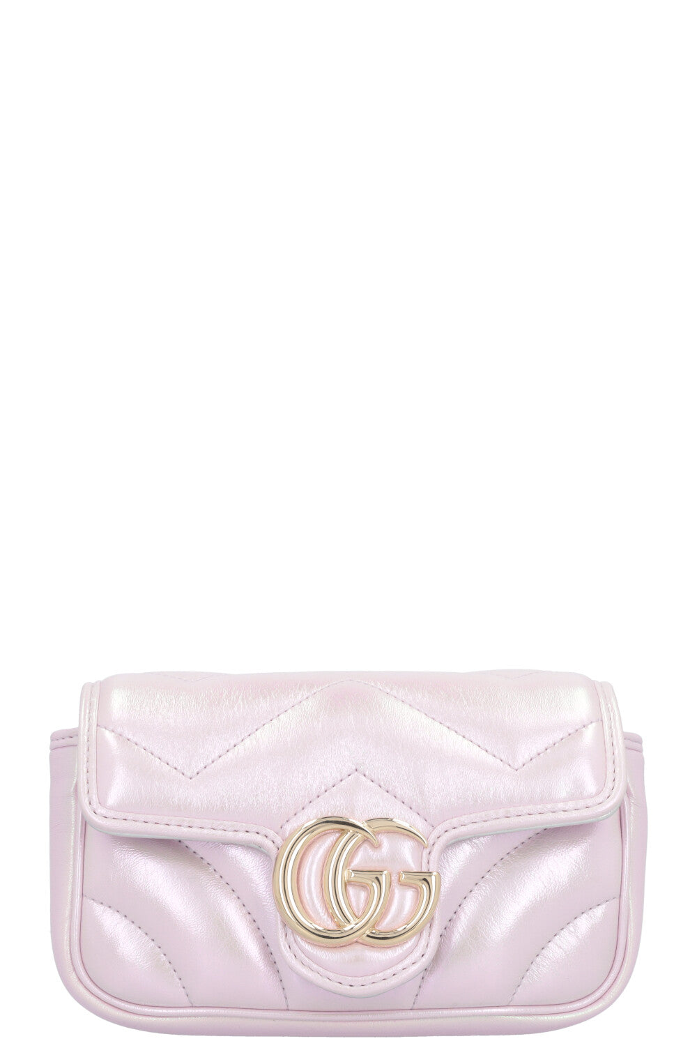 GUCCI Iridescent Mini Marmont Rose
