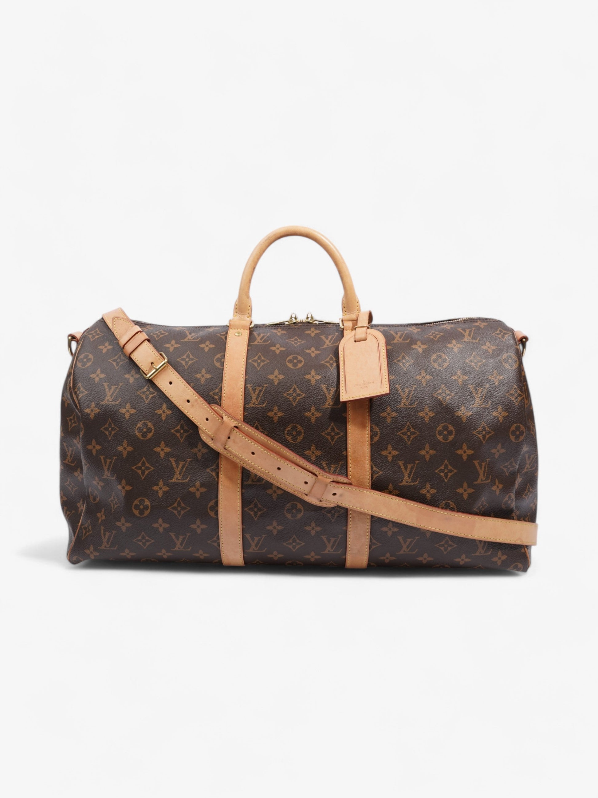 Louis Vuitton Keepall Bandouliere Coated 50 Monogram Canvas Coated Canvas Apparel
