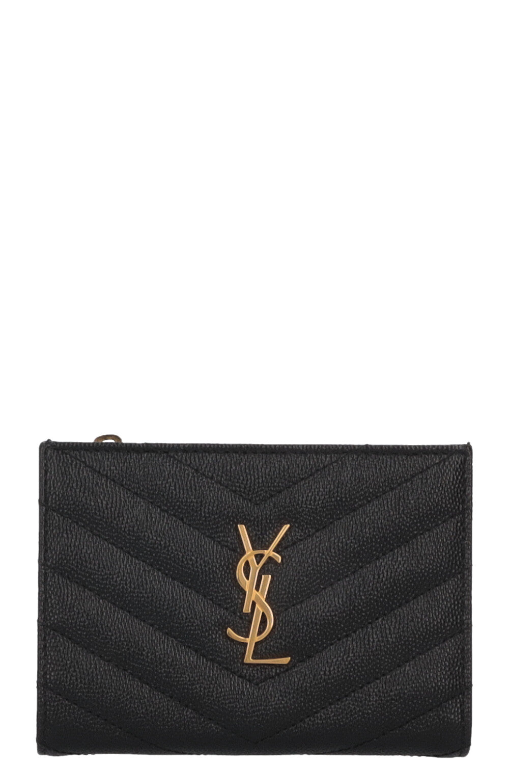 YSL Saint Laurent Cassandre Wallet Black Handbag