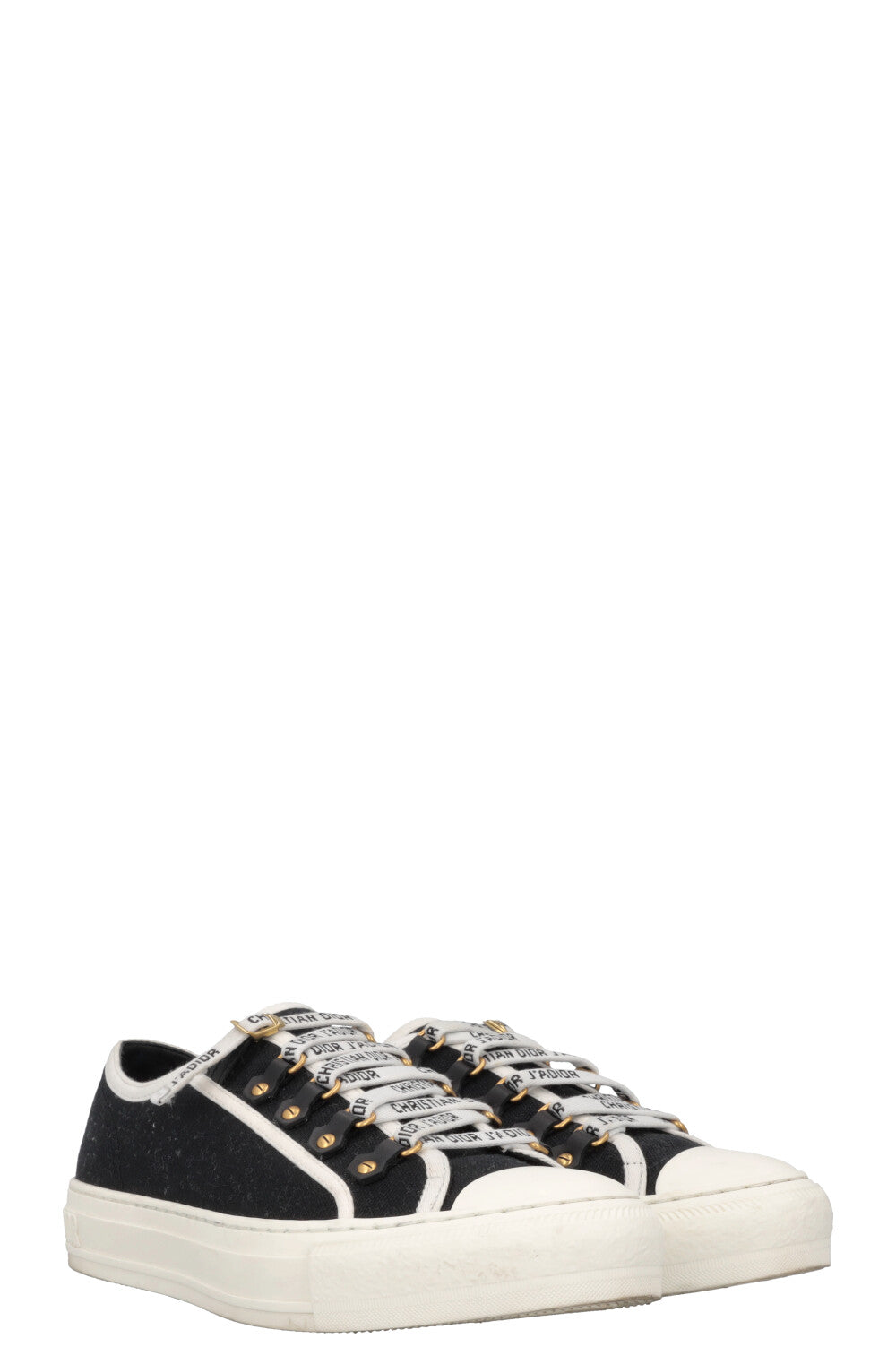 Dior Handbag Walk 'n' Sneakers Black Shoes