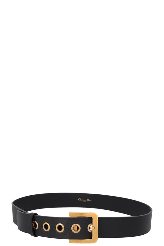 Dior D-Fence Belt 2 Leather Black