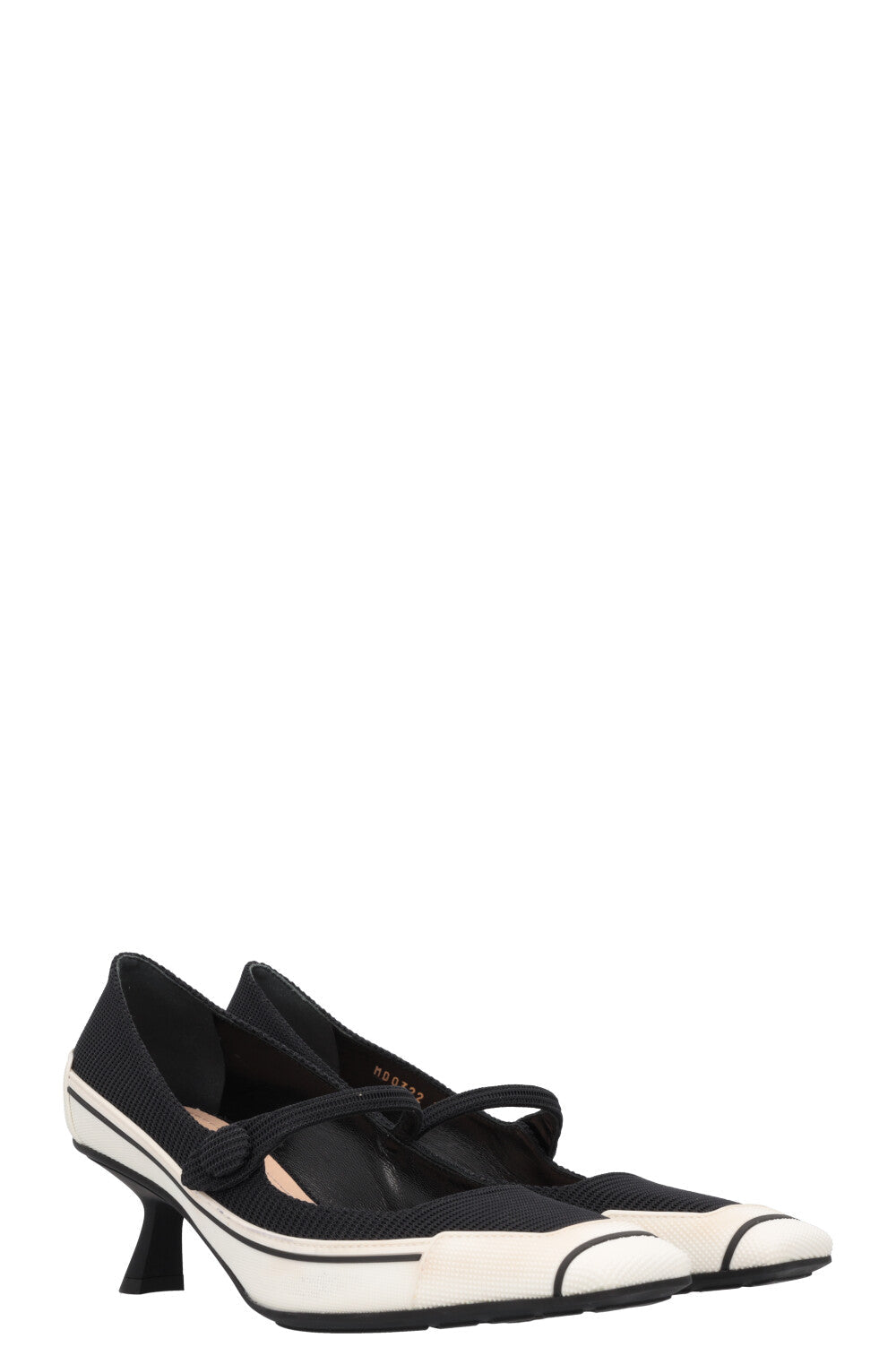 Dior Mot Heels 2 Black White Shoes