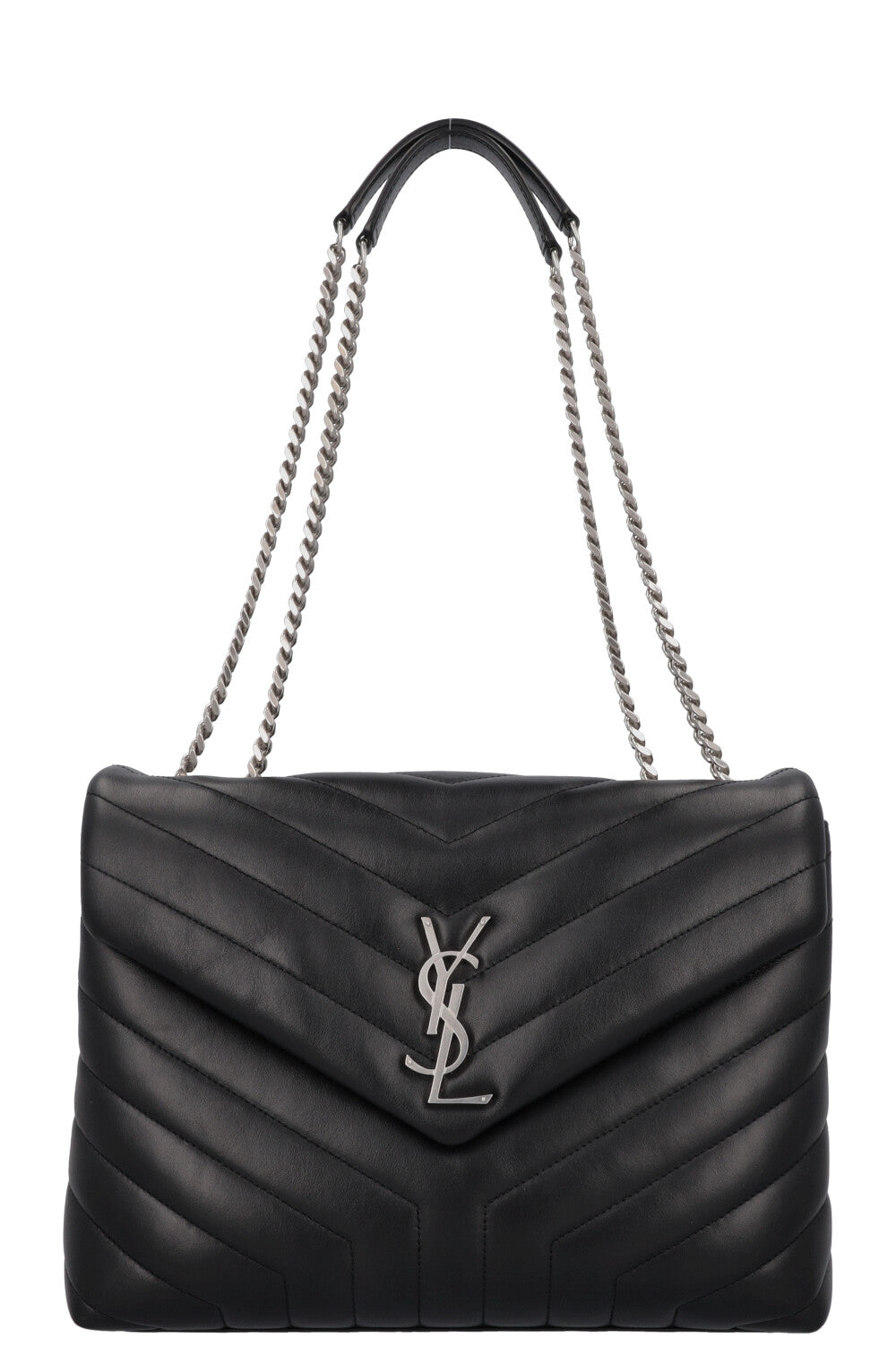 YSL Saint Laurent Crossbody Bag LouLou Black Medium