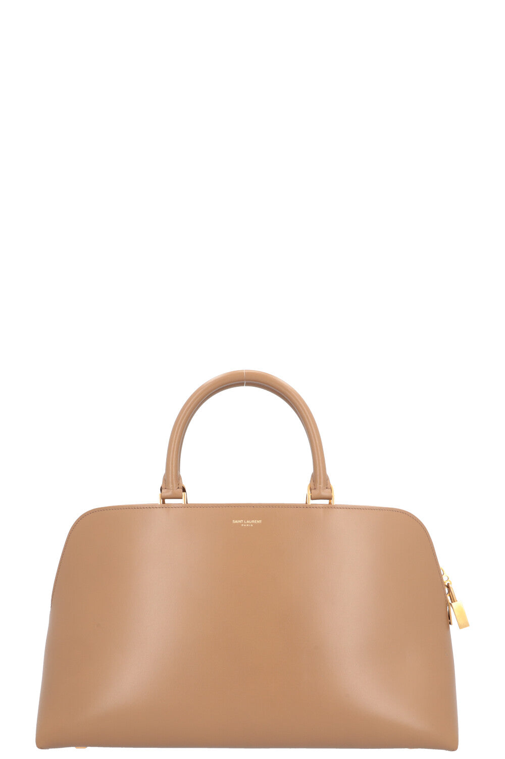 YSL Saint Laurent Sac De Jour Doctor Duffle Bag Beige Travel Bag