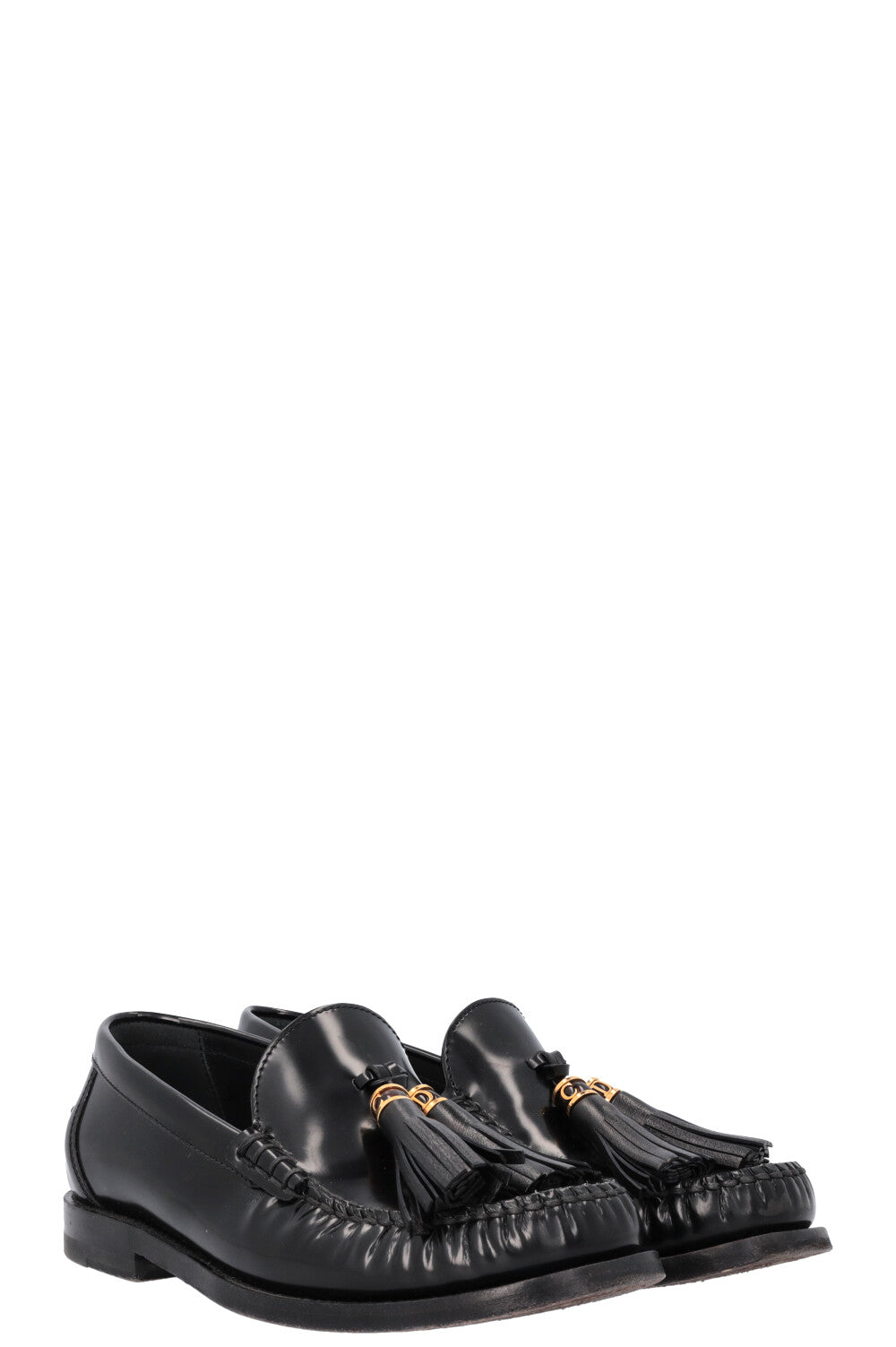 Dior D-Academy Flats Leather Black Shoes