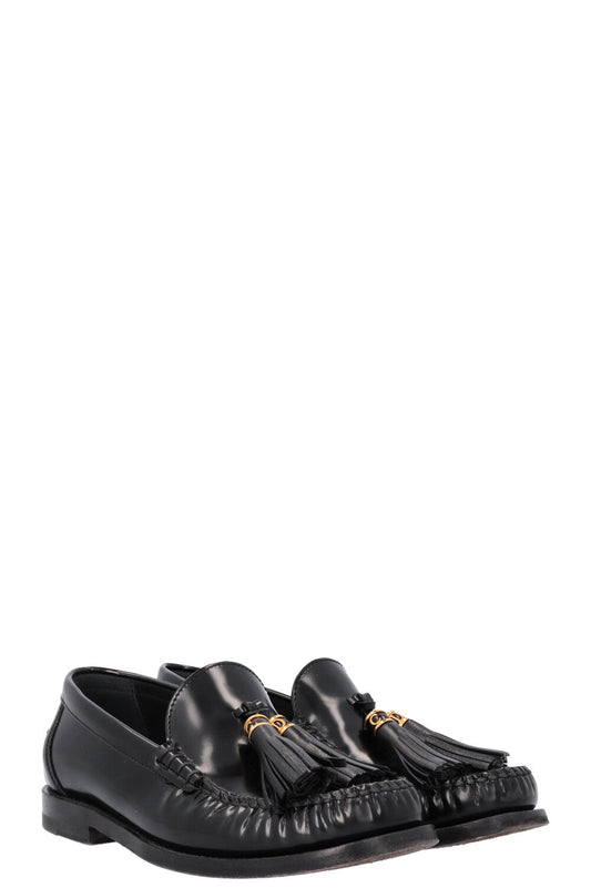 Dior D-Academy Flats Leather Black Shoes