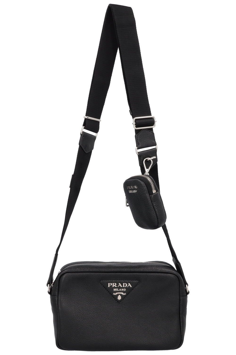Prada Crossbody Bag Camera Bag Black