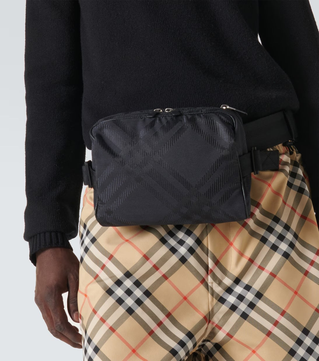 Burberry Check Belt Bag