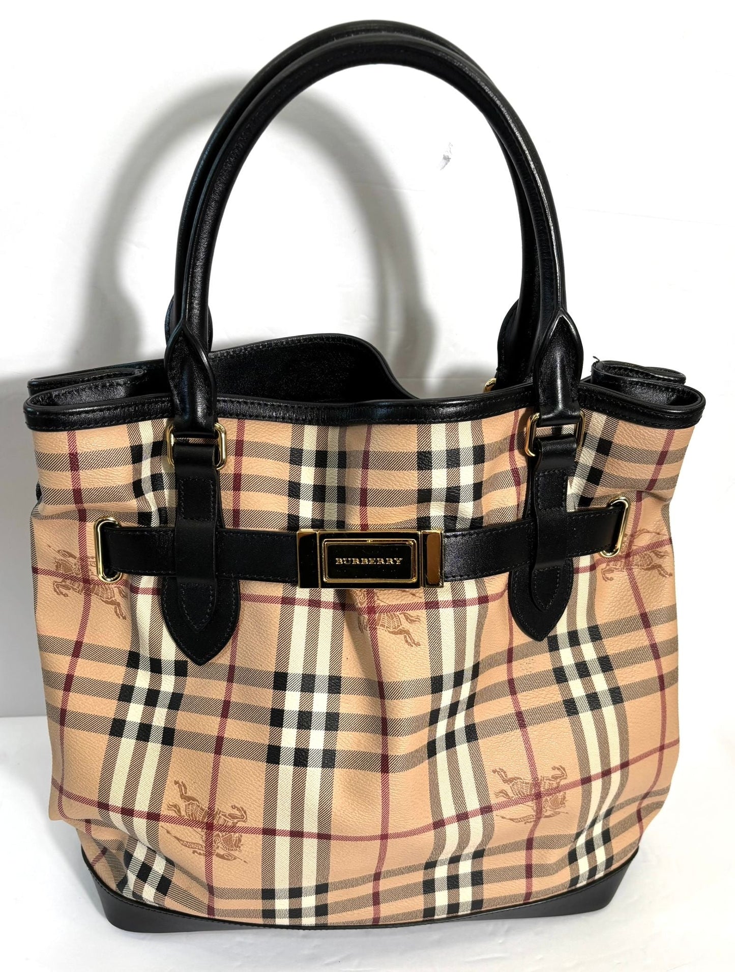 Burberry Check Bag Travel Bag