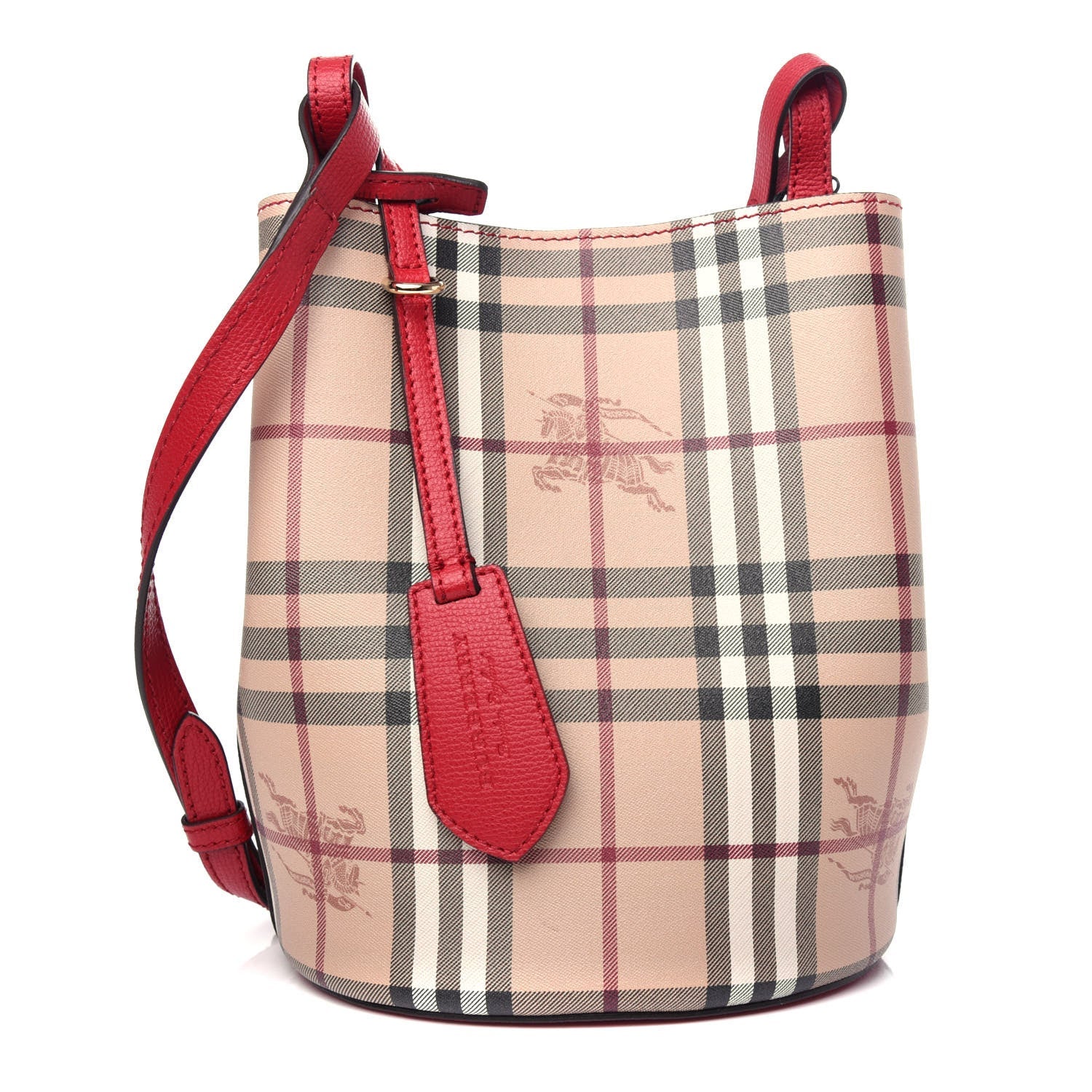 Burberry Check Lorne Bag Bucket Bucket Bag