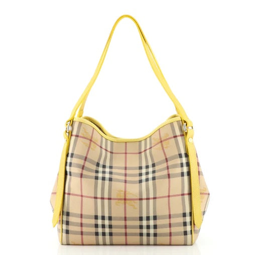 Burberry Check Tote Bag Small