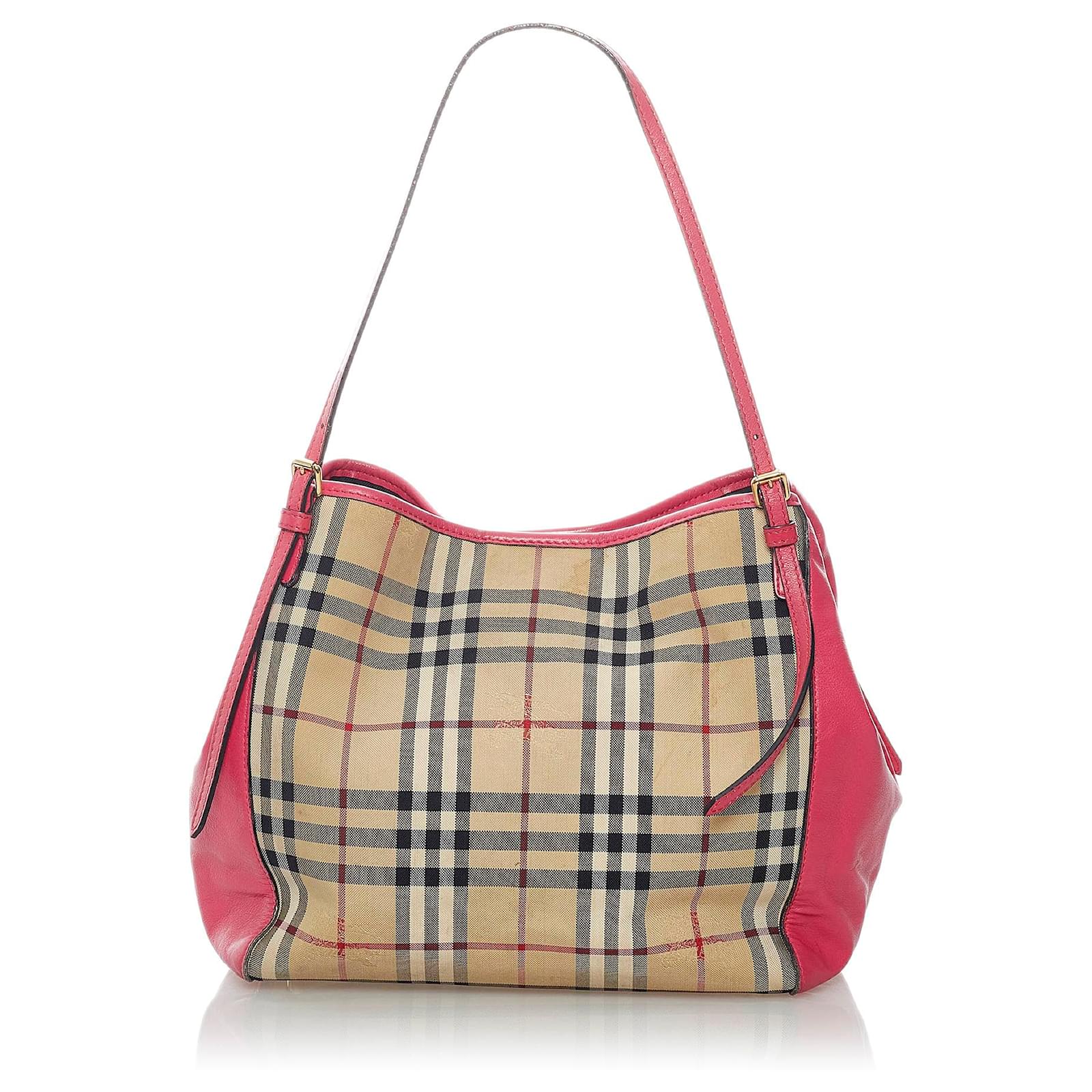 Burberry Check Tote Bag