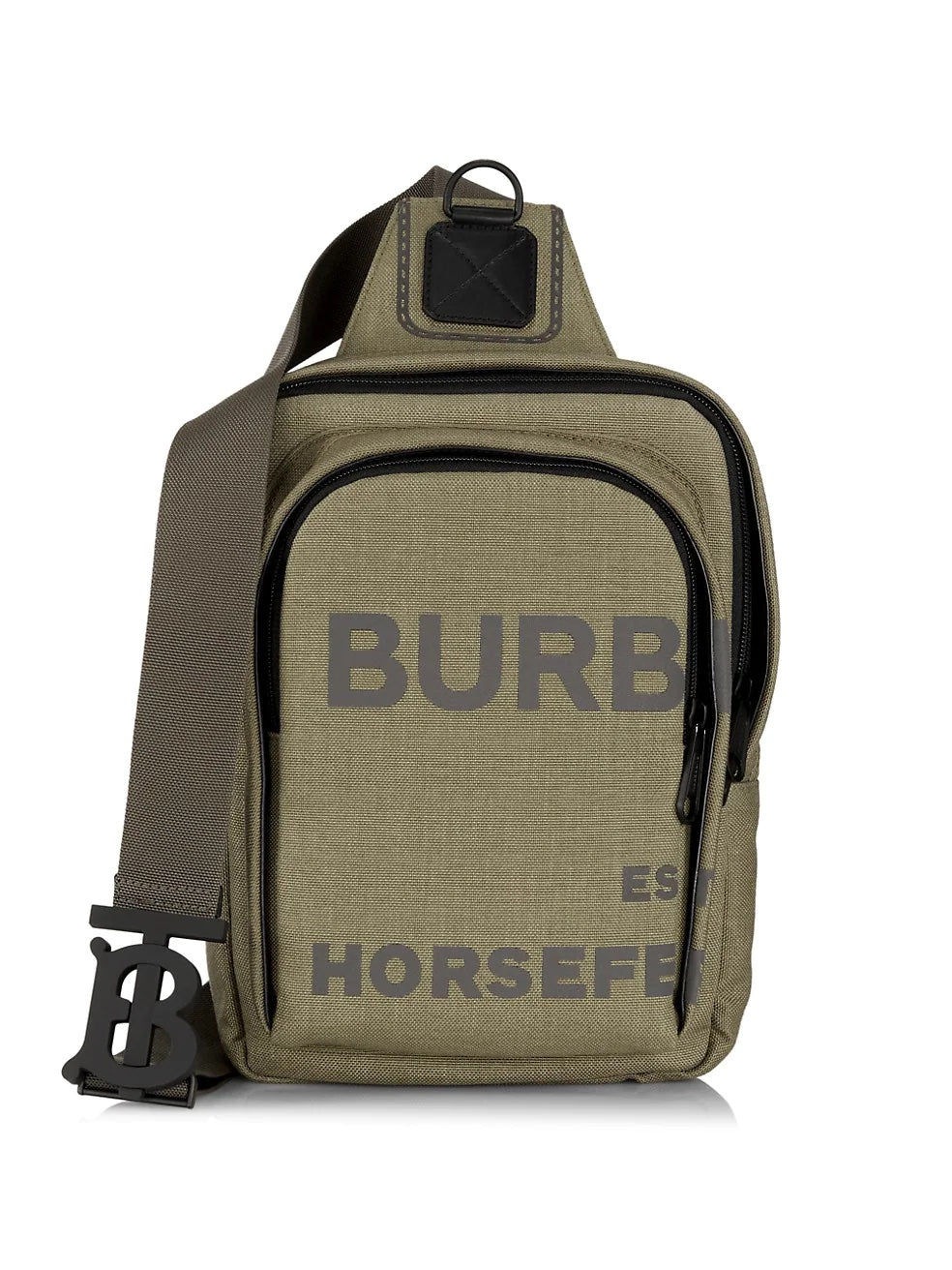 Burberry Print Bag Canvas Nylon Crossbody Bag