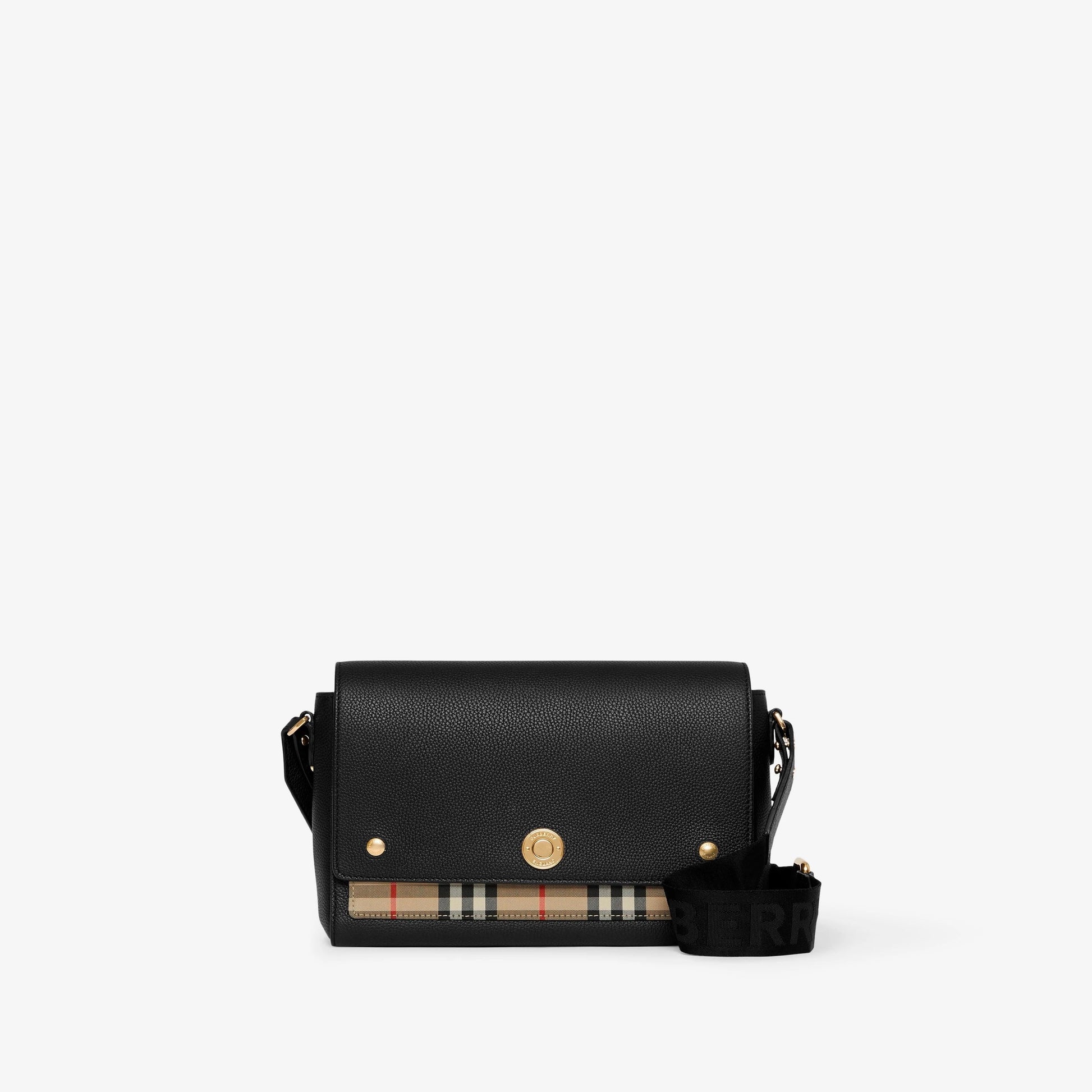 Burberry Note Bag Leather Shoulder Bag