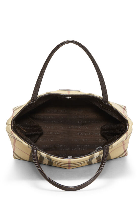 Burberry Nova Check Handbag Travel Bag Nova Check Handbag