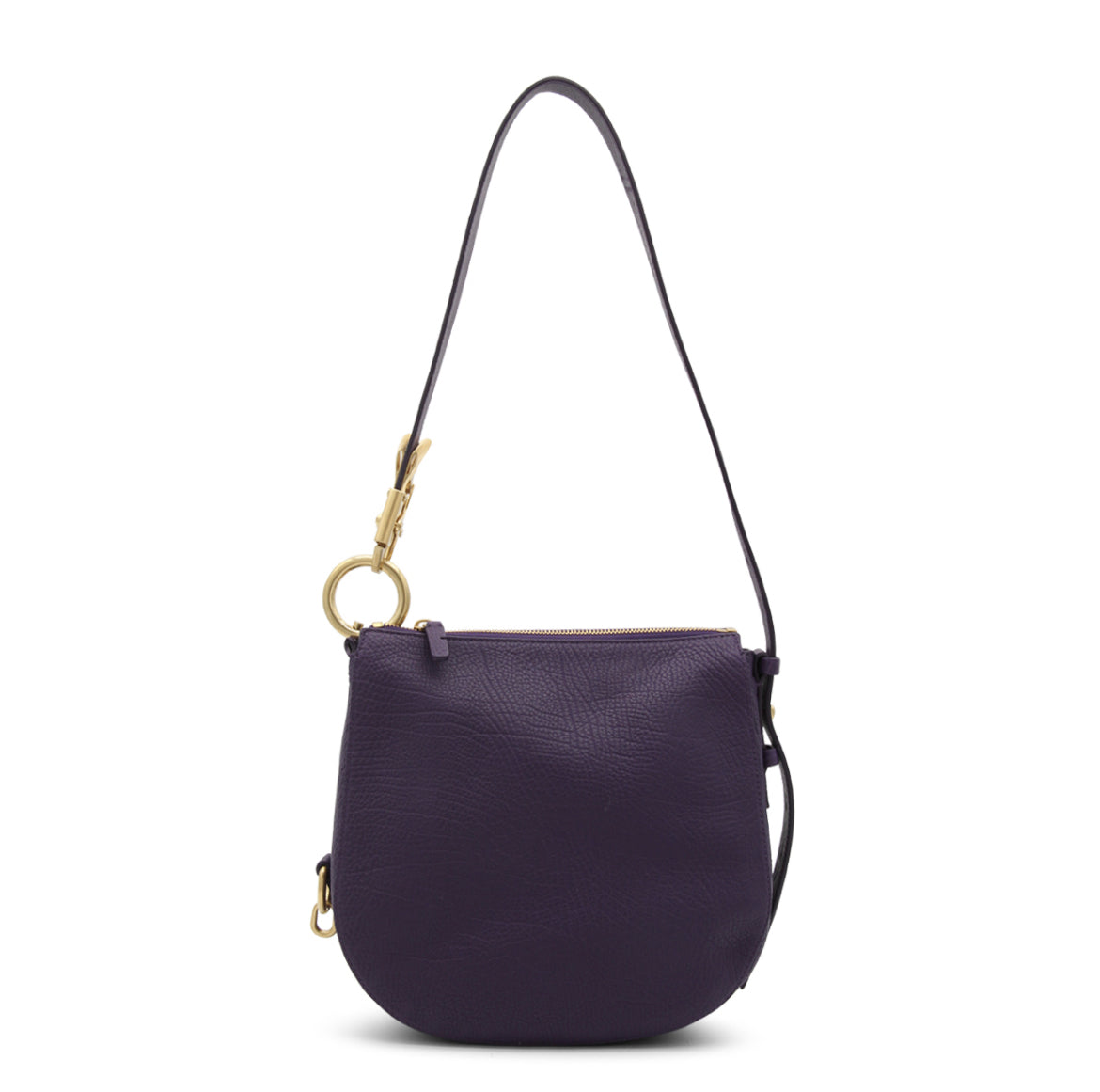 Burberry Grained Knight Bag Leather Shoulder Bag