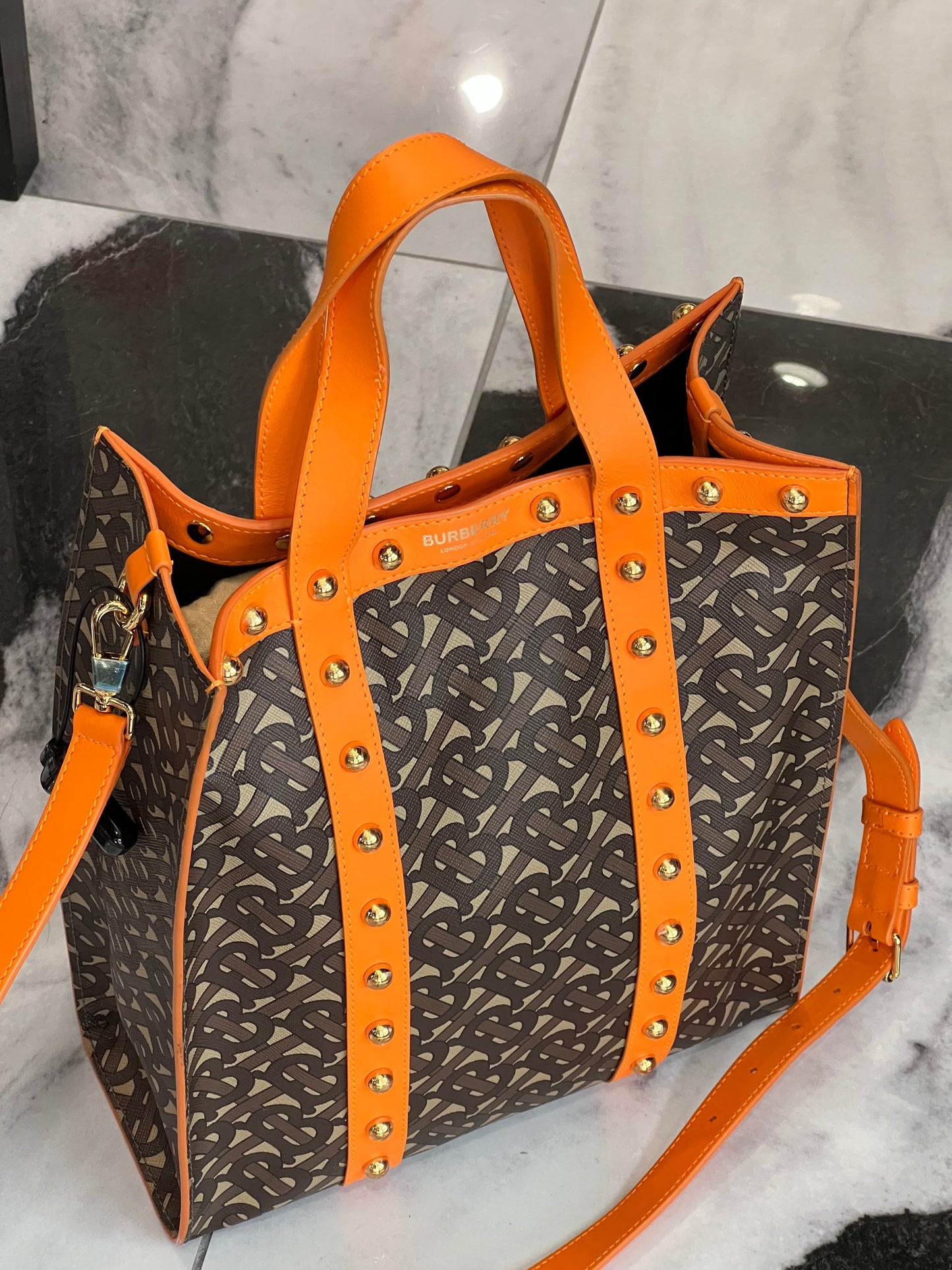 Burberry Tote Bag Canvas
