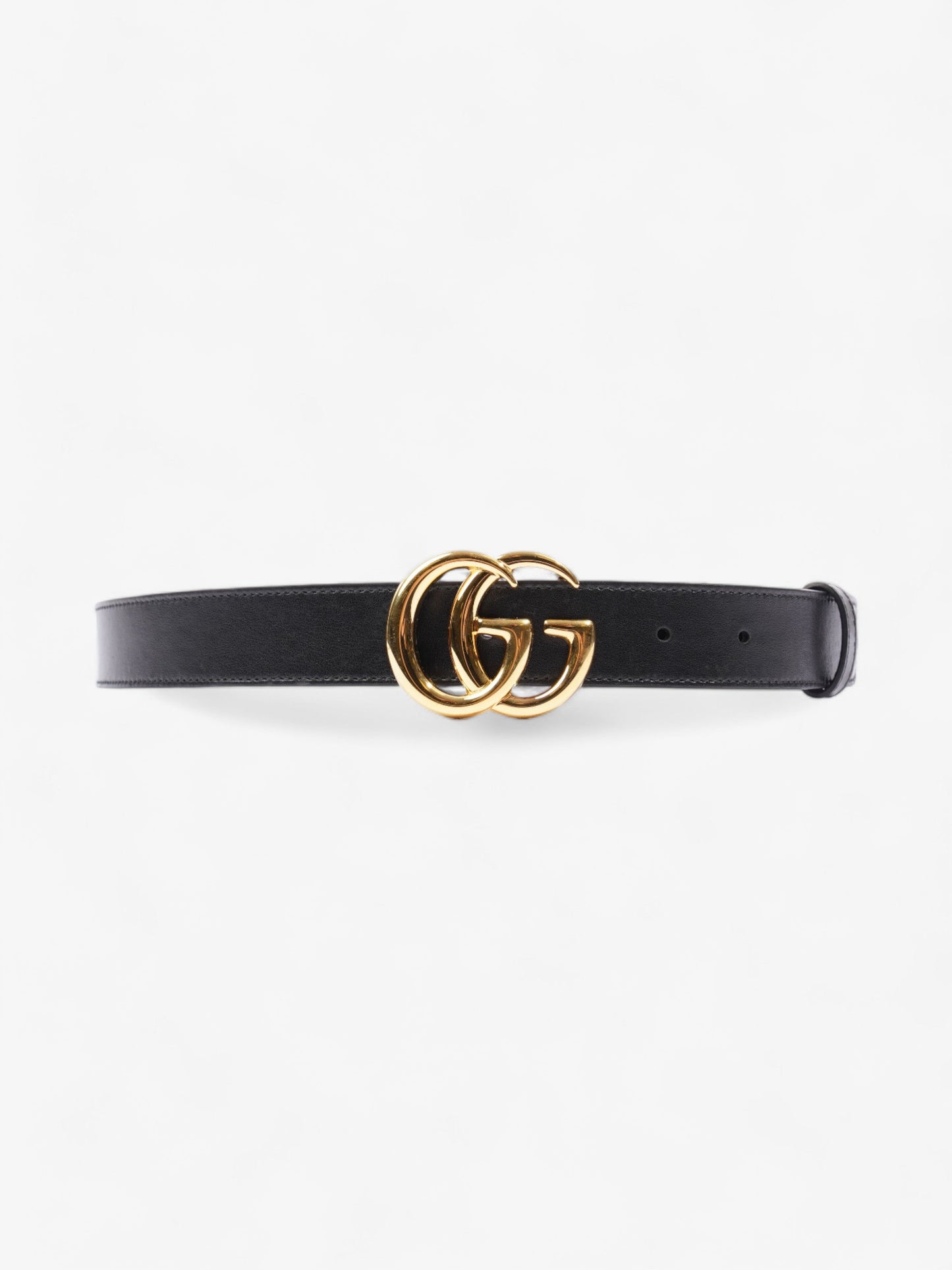 Gucci Marmont Belt Handbag Leather Black Accessory