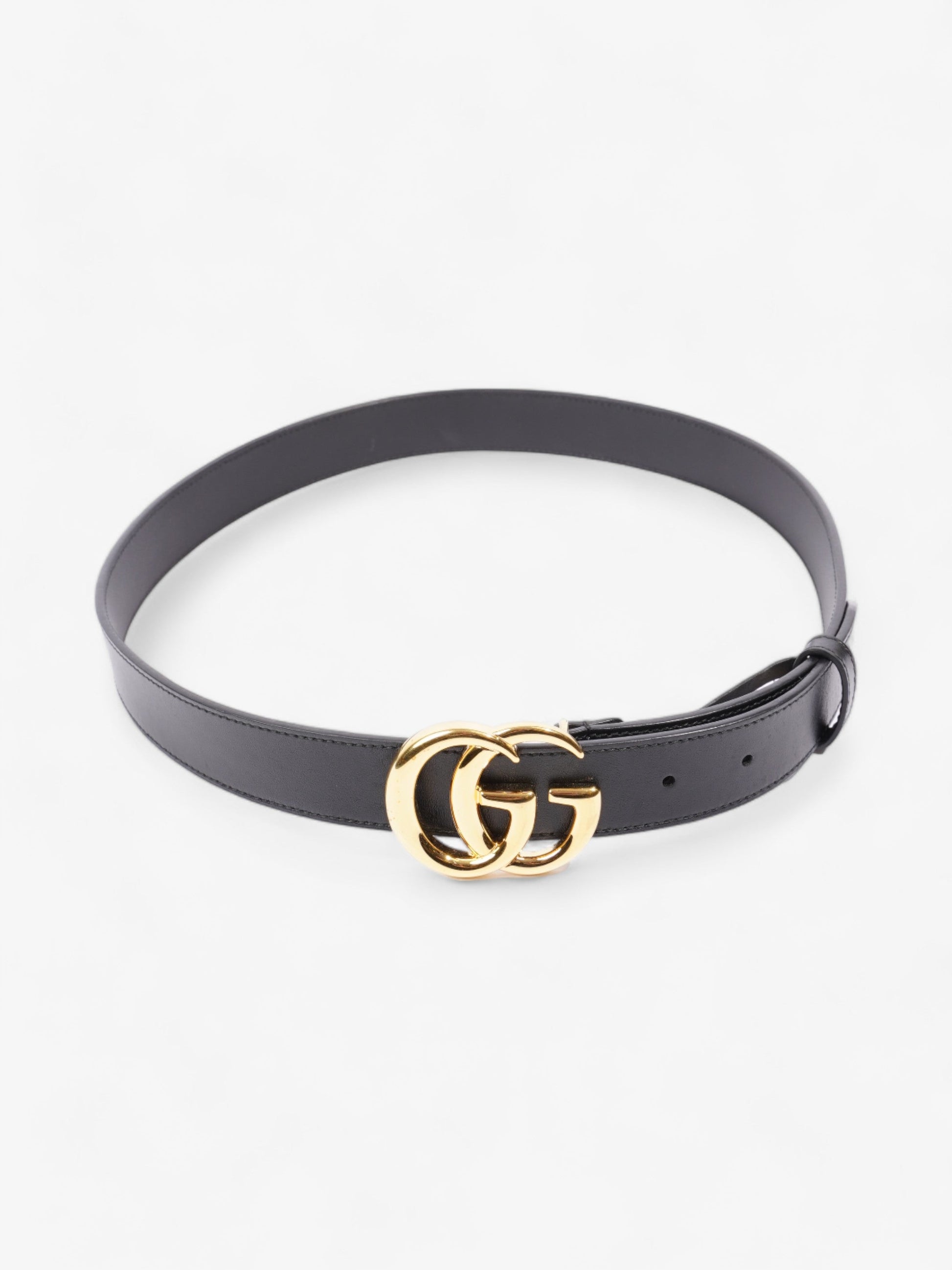 Gucci Marmont Belt Handbag Leather Black Accessory
