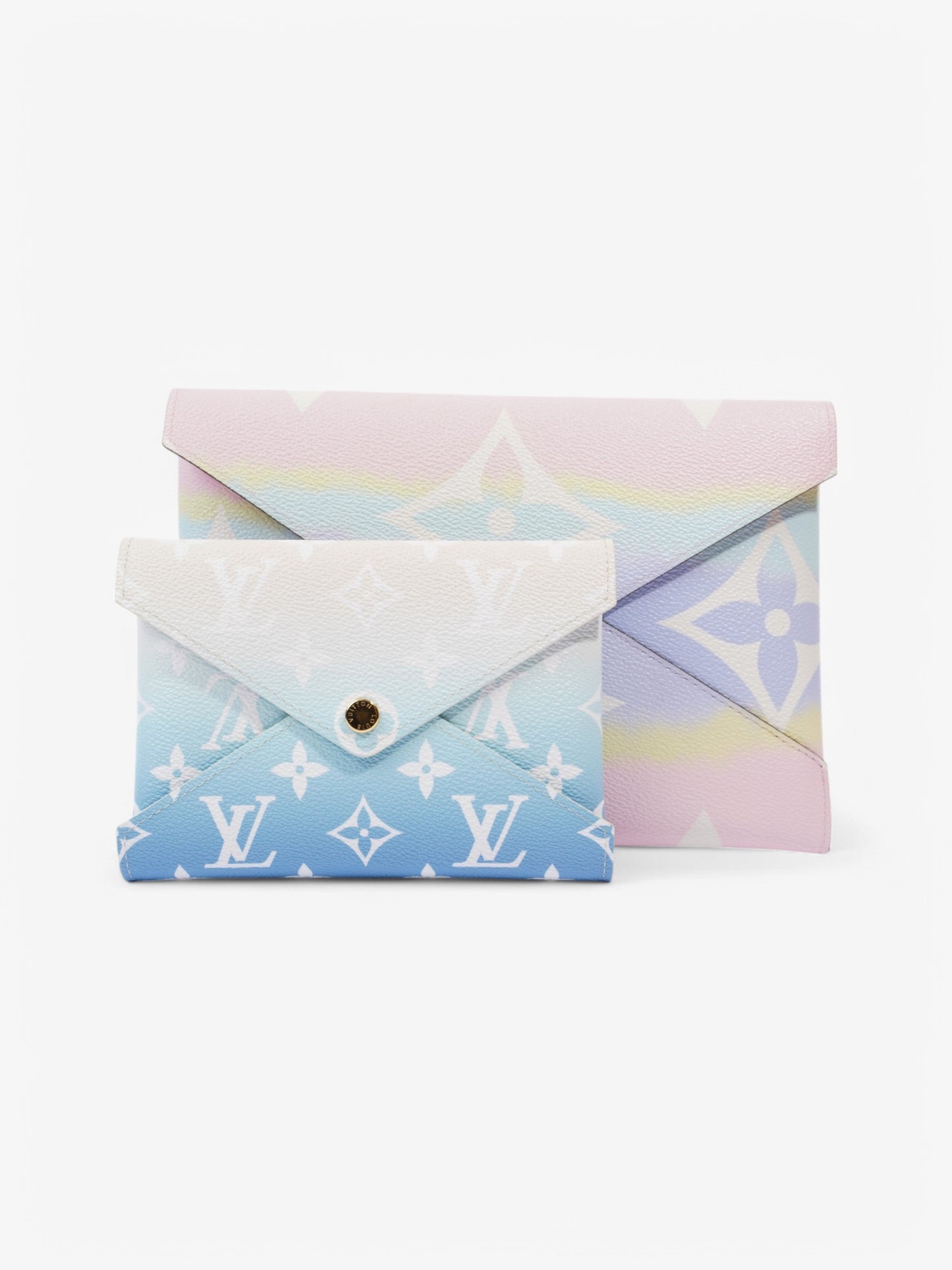 Louis Vuitton Spring City Kirigami Pochette Pastel Coated Multicolour White Canvas Coated Canvas Apparel