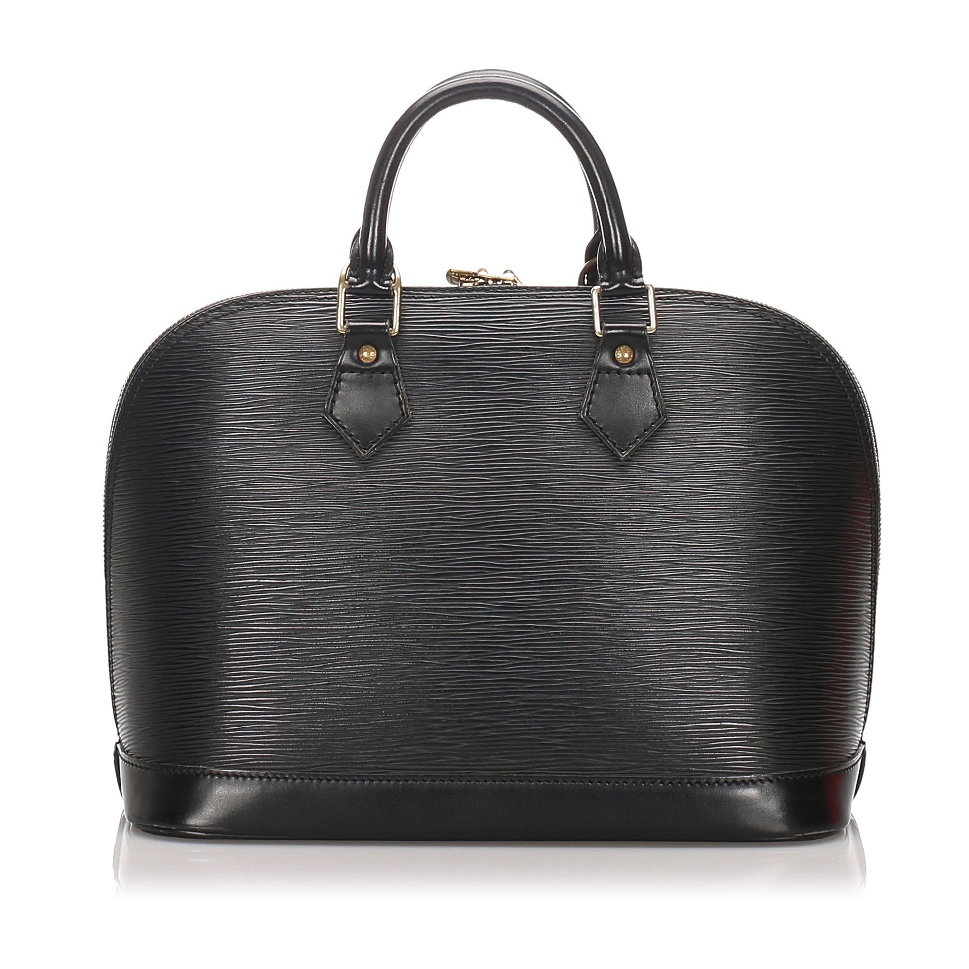 Louis-Vuitton Louis Vuitton Epi Alma PM Black