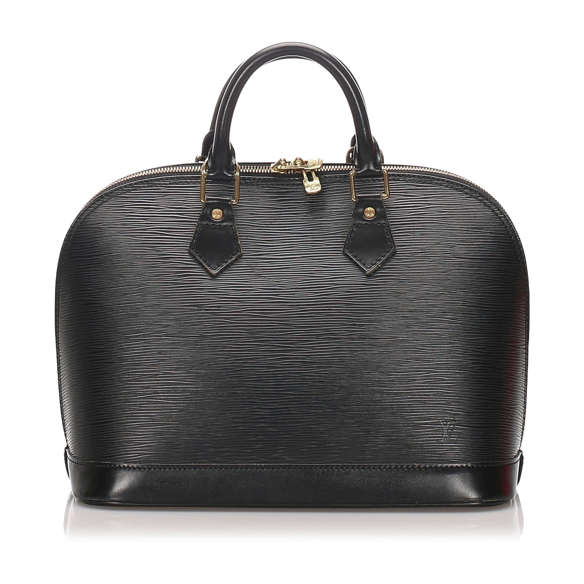 Louis-Vuitton Louis Vuitton Epi Alma PM Black