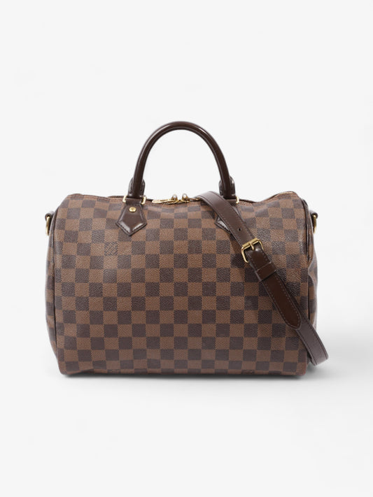 Louis Vuitton Speedy Bandoulière 30 Ebene Coated Canvas Damier Apparel Coated Canvas