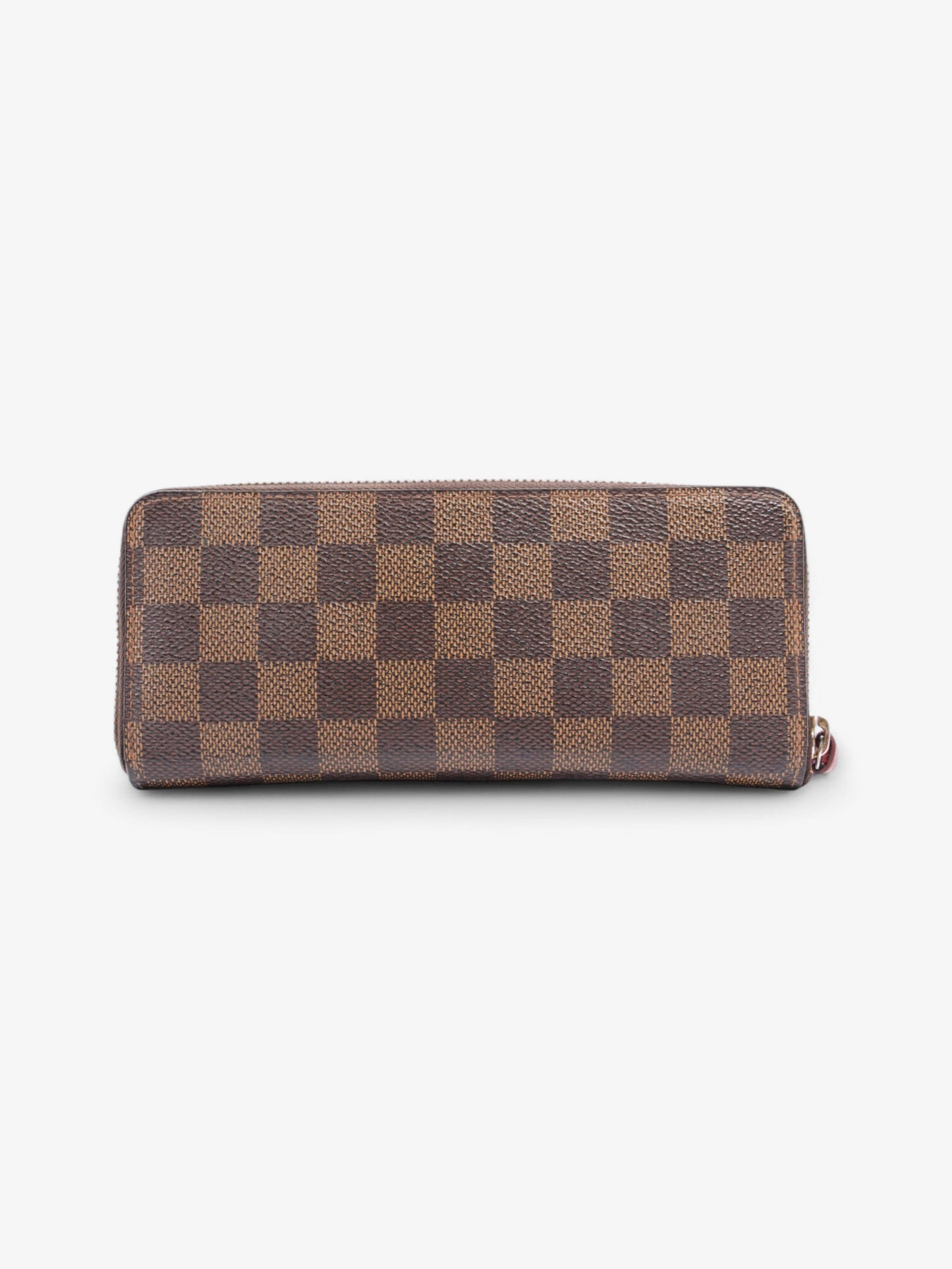 Louis Vuitton Clemence Ebene Coated Damier Canvas Coated Canvas Wallet Case Canvas 4