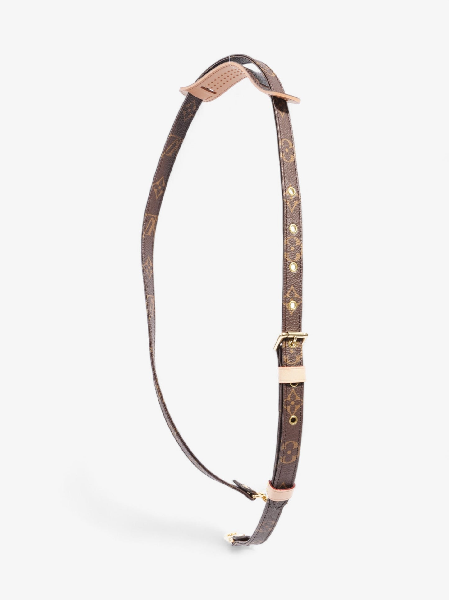 Louis Vuitton Bandoulière Coated Monogram Canvas Coated Canvas Gold Apparel Coated Canvas