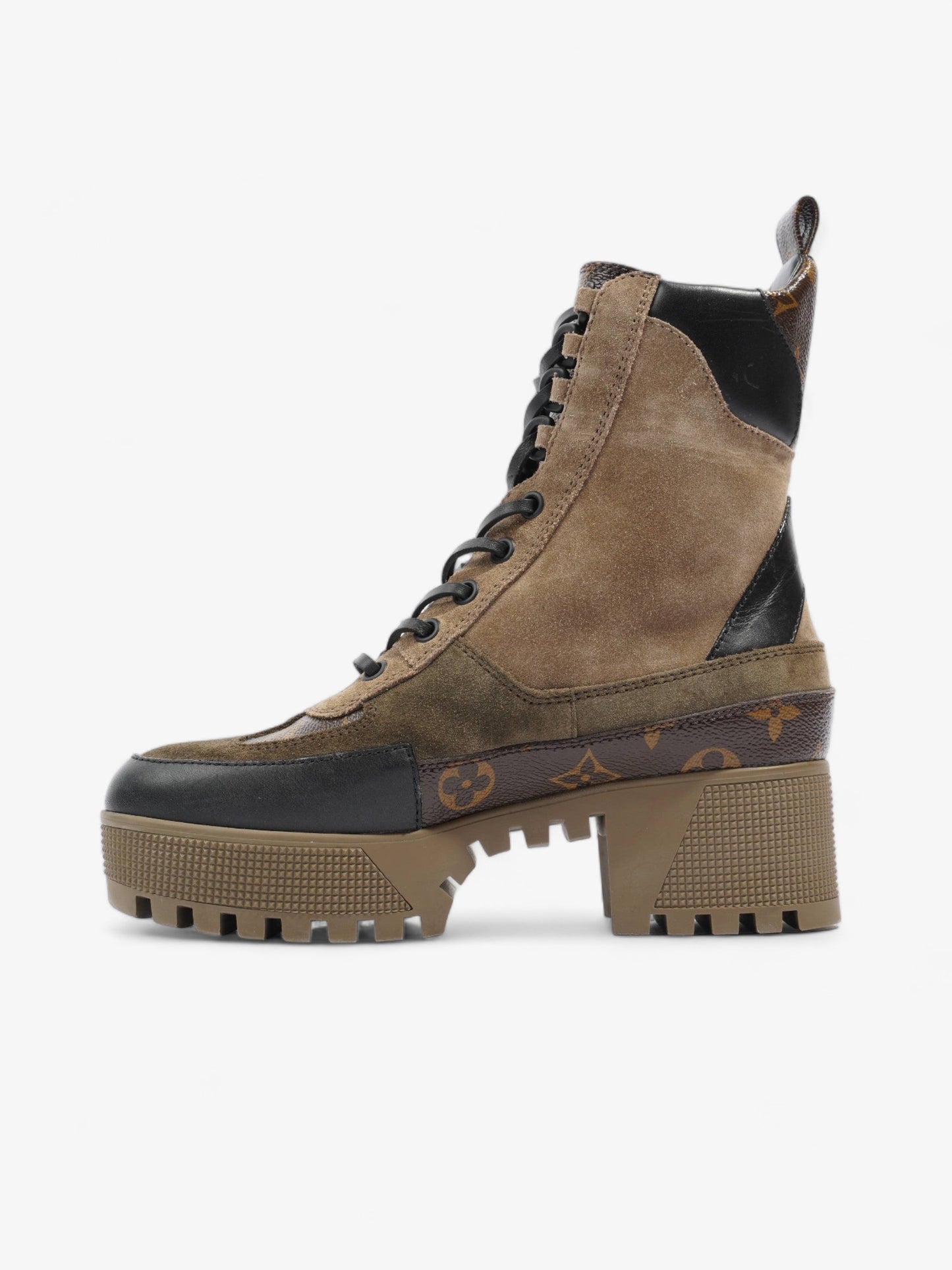 Louis Vuitton Laureate Desert Boot EU 36 Suede Beige Shoes