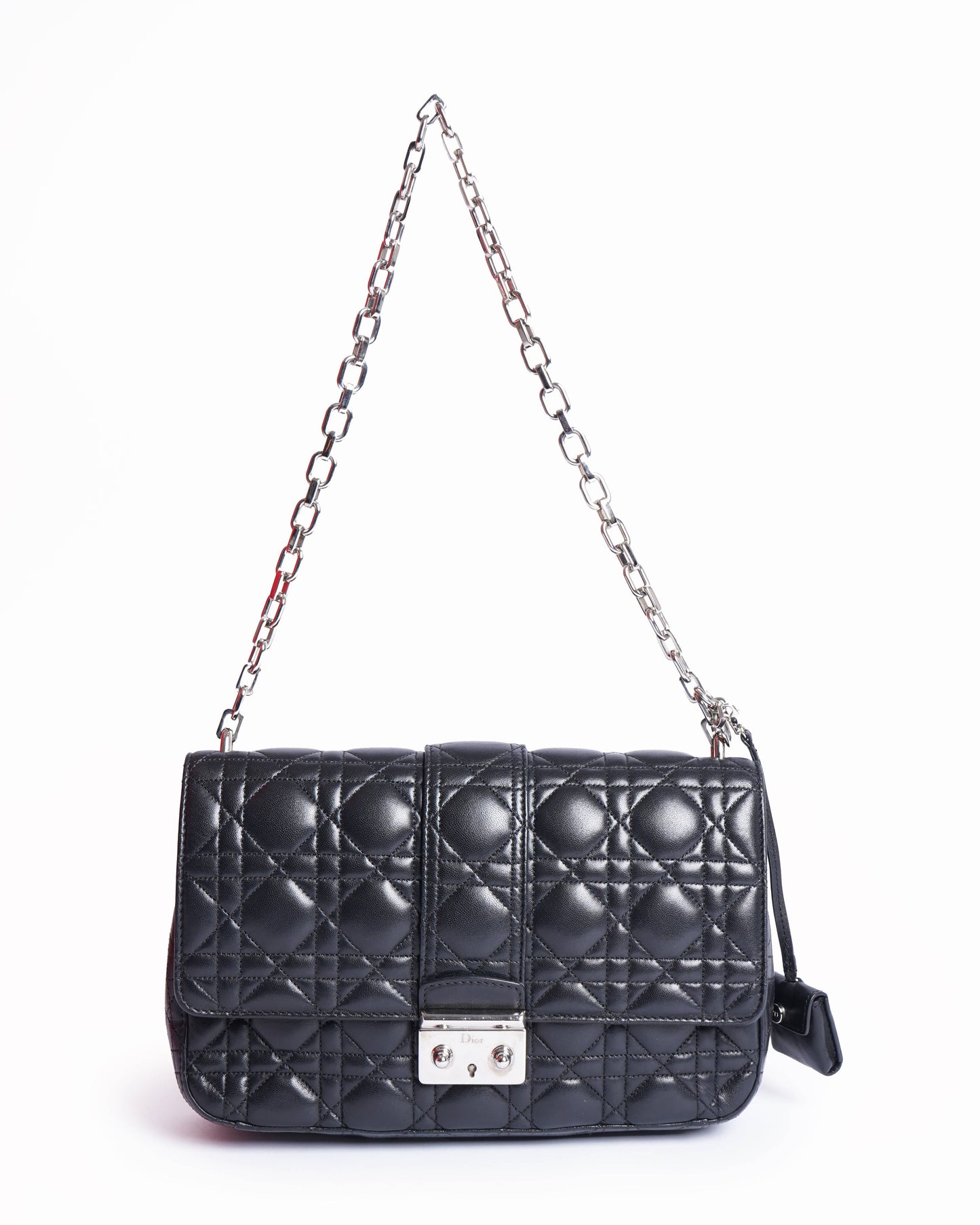 Dior Handbag Christian Miss Promenade signature bag Quilted Shoulder Bag