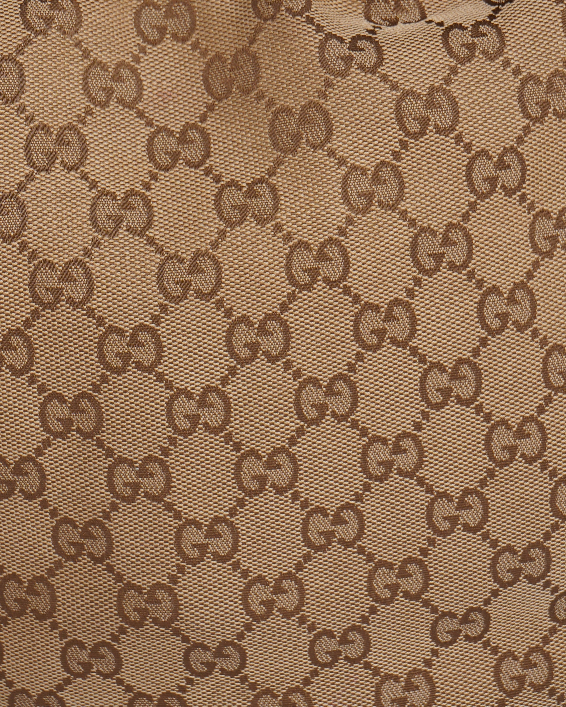 Gucci gg twin canvas hobo bag