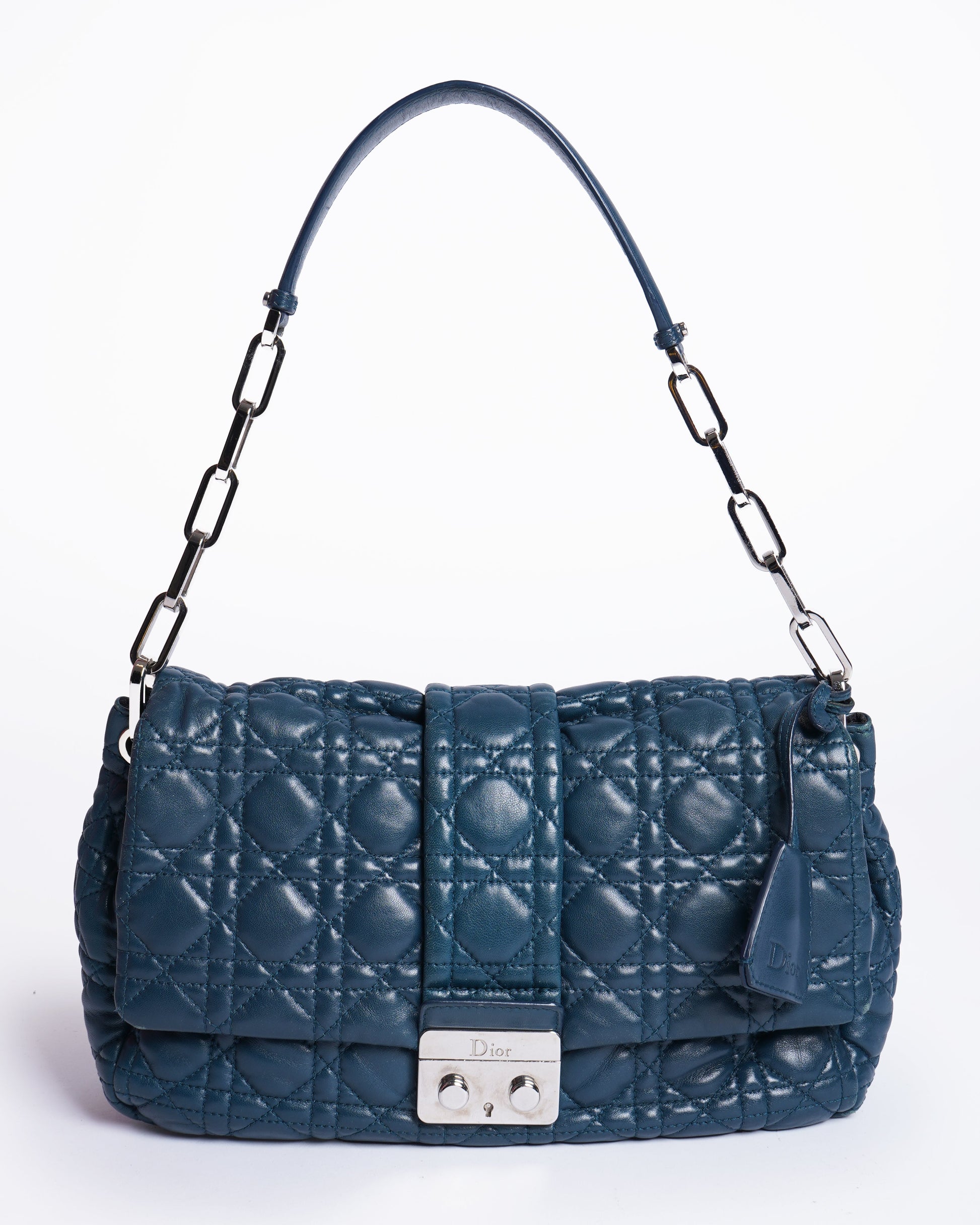 Dior Handbag Christian cannage new lock shoulder bag Lambskin Flap