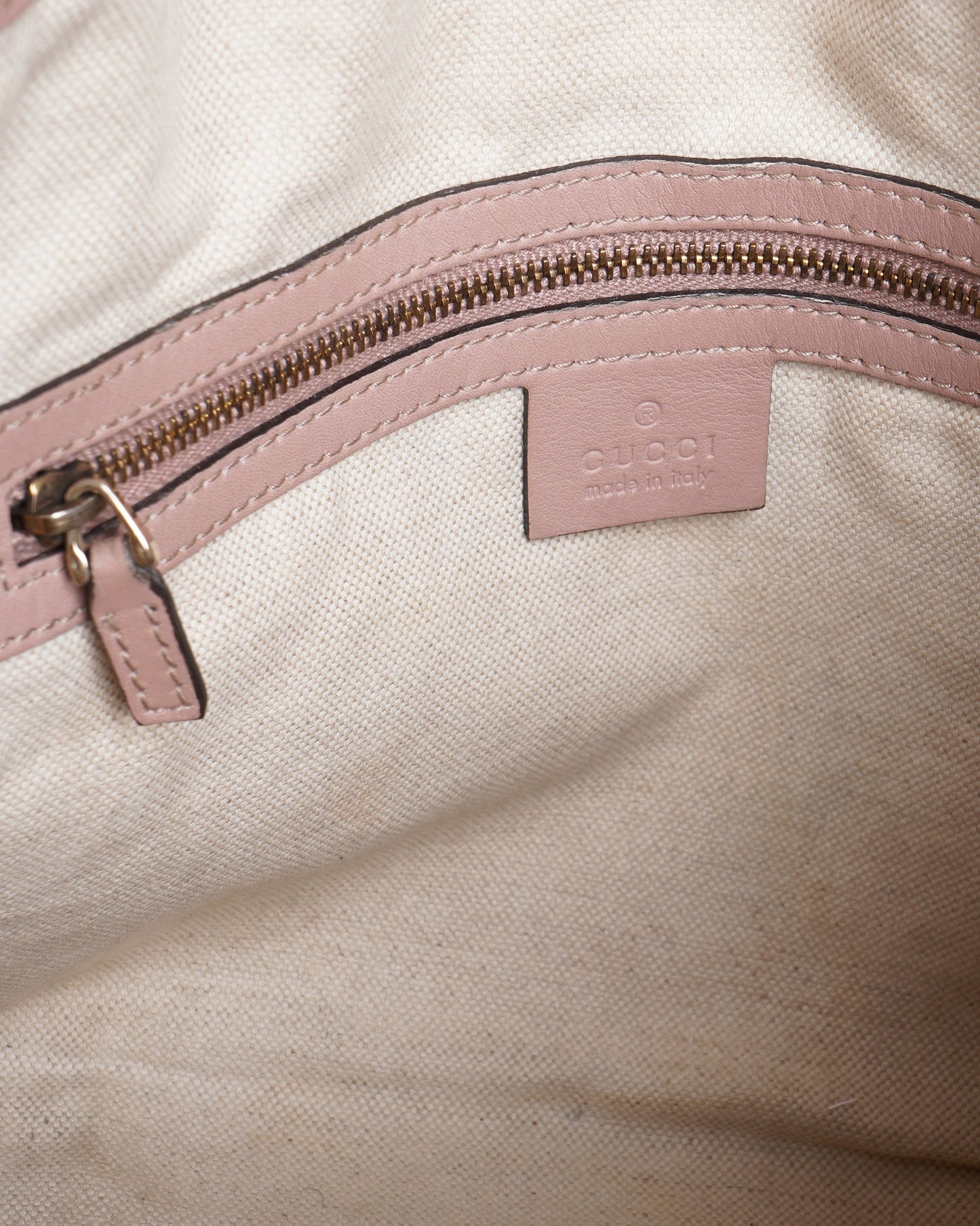 Gucci guccissima bree foldover medium tote bag