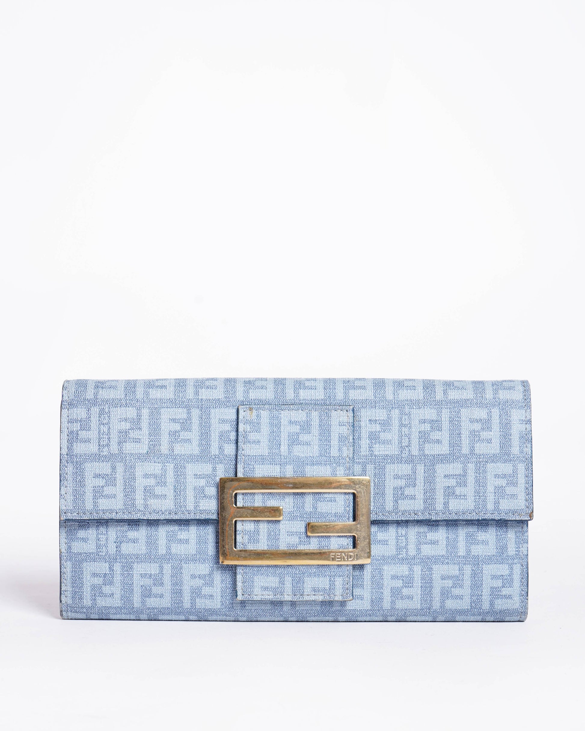 Fendi Handbag Baguette Wallet Flap Shoulder Bag