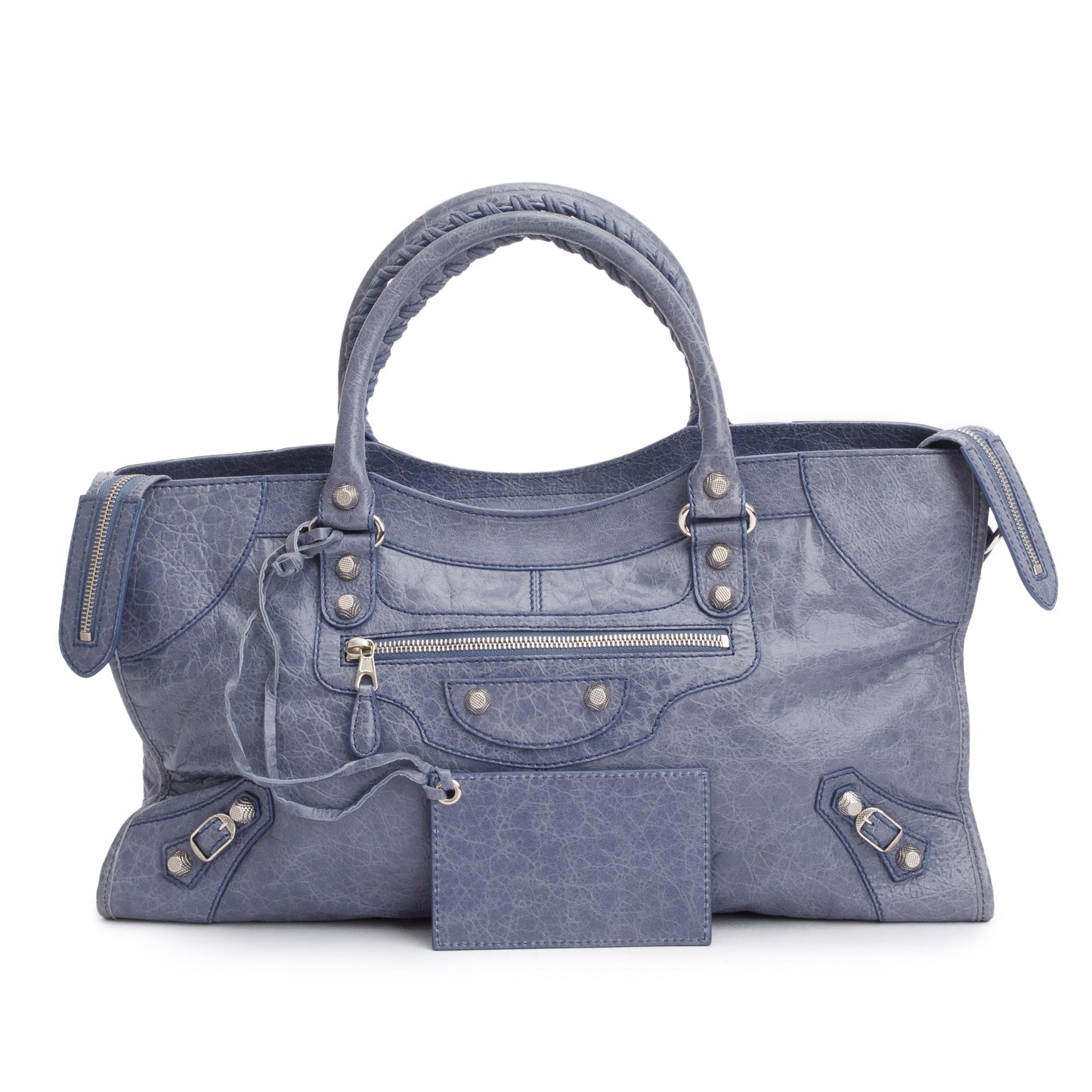 Balenciaga Ardoise Agneau Giant Part Time Bag Leather Travel Bag