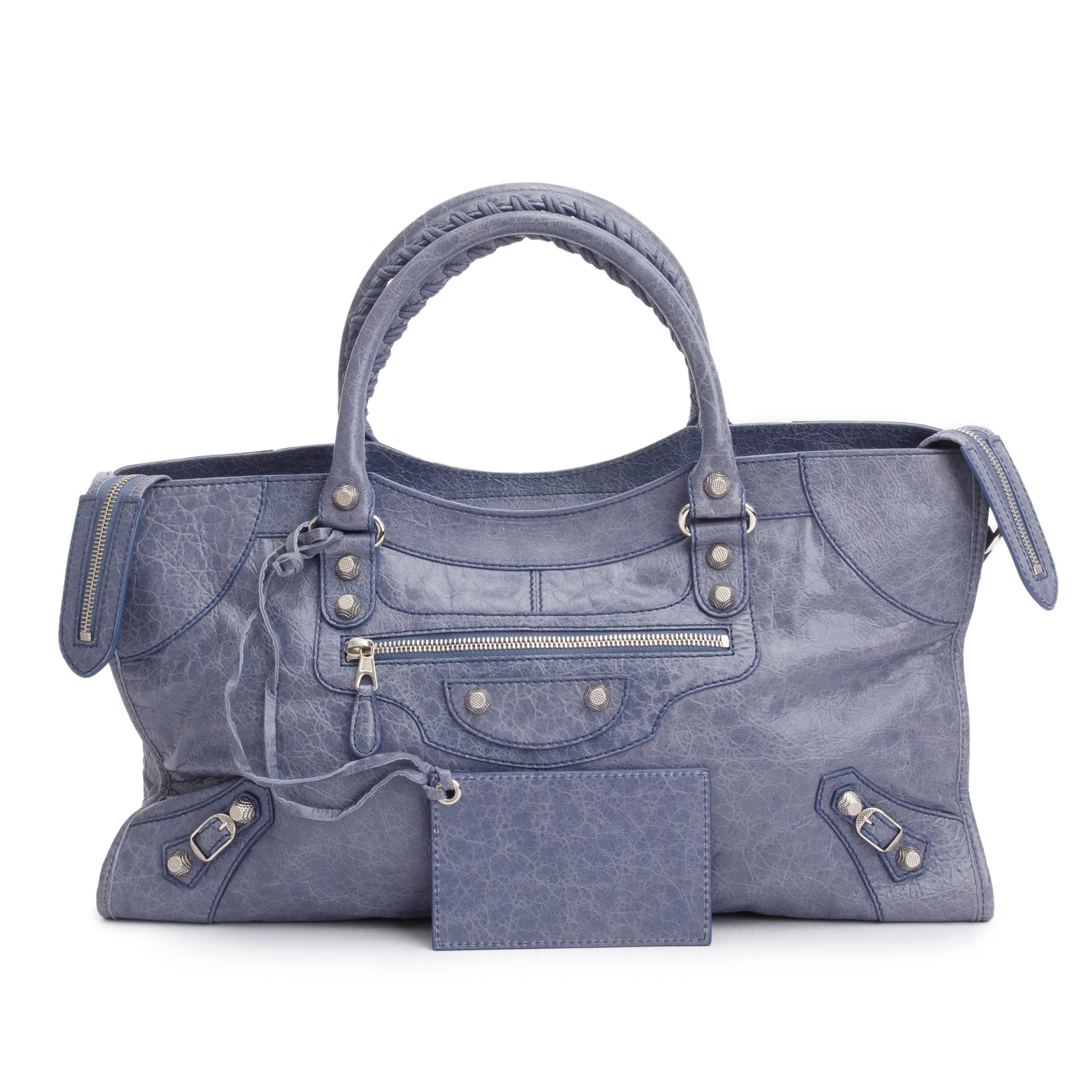 Balenciaga Ardoise Agneau Giant Part Time Bag Leather Travel Bag